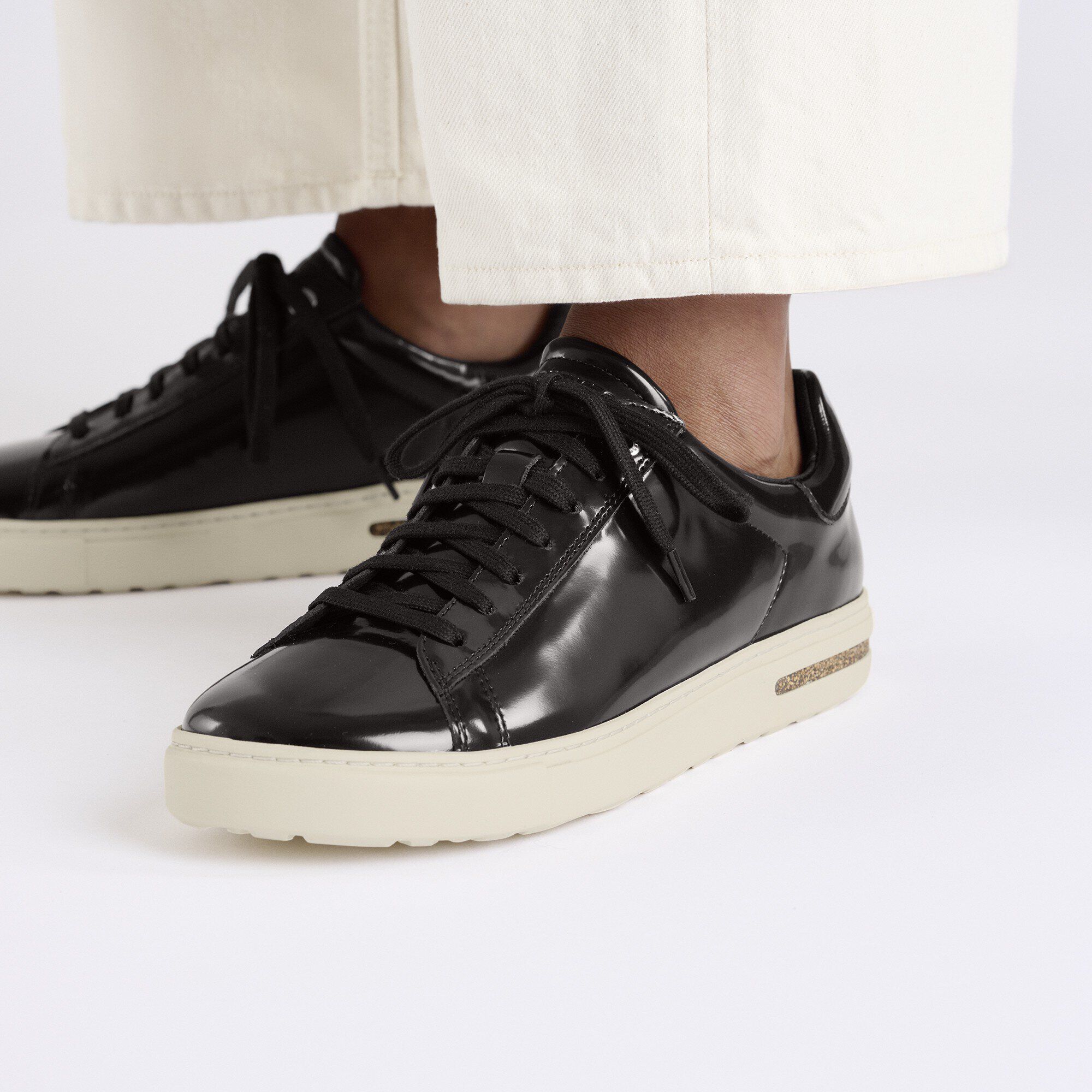 Bend Low Natural Leather Patent