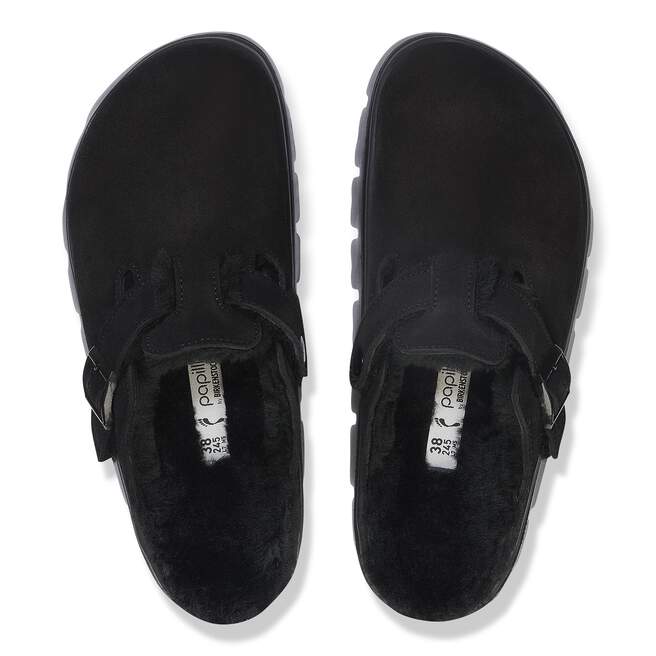 Boston PAP Chunky Shearling Suede Leather