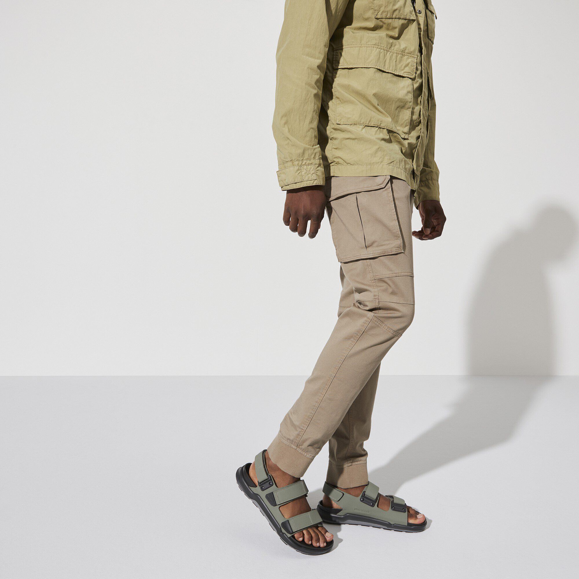   Close-up with a male model