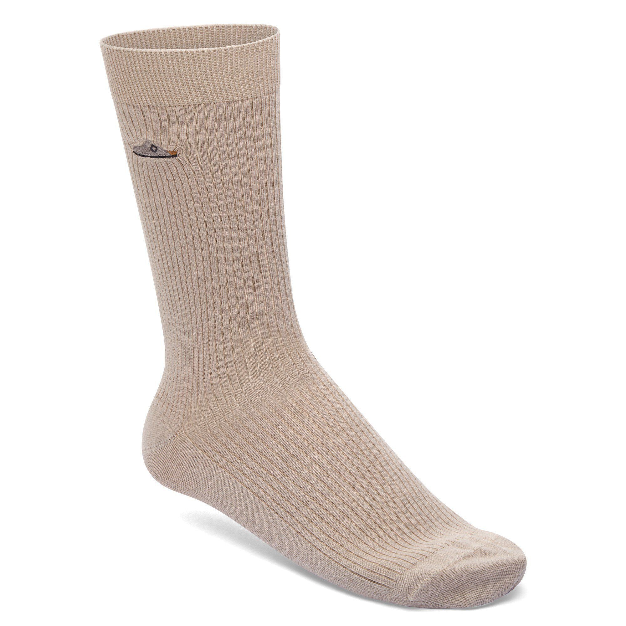 Cotton Ribbed Socks Coton/Polyamide/Élasthanne - main image
