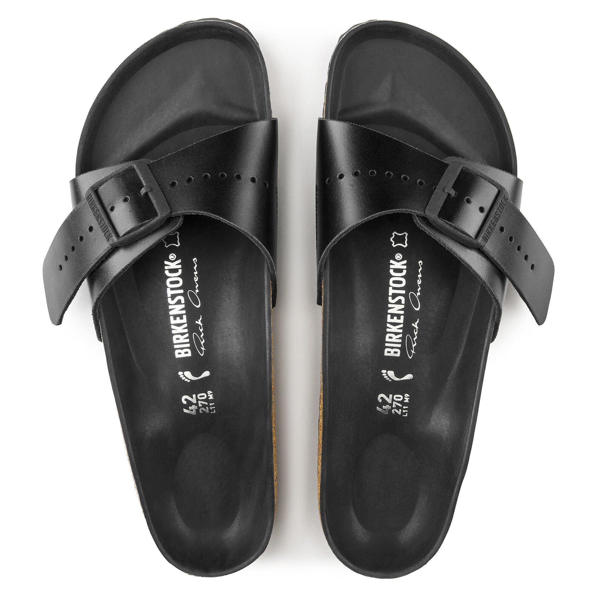 Rick Owens Madrid Cuero curtido