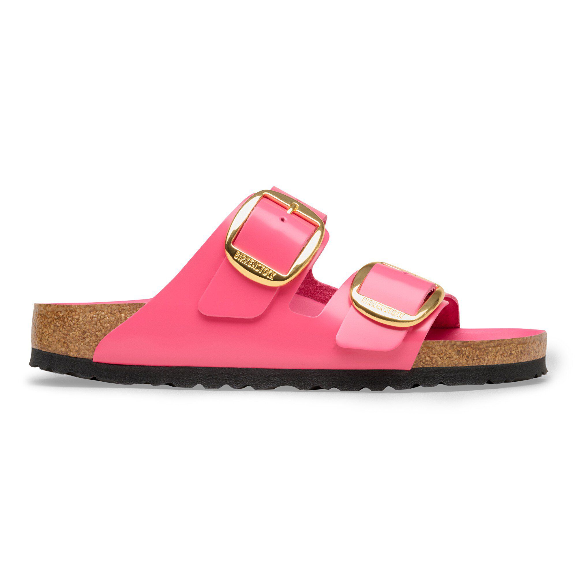 BIRKENSTOCK ピンク Gizeh Big Buckle Nubuk Leather in Color Soft Pink | BIRKENSTOCK