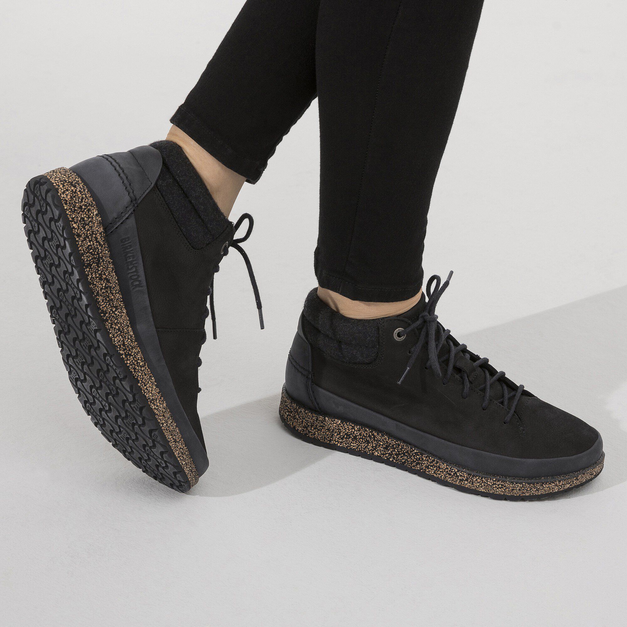 Honnef High Nubuk Leather