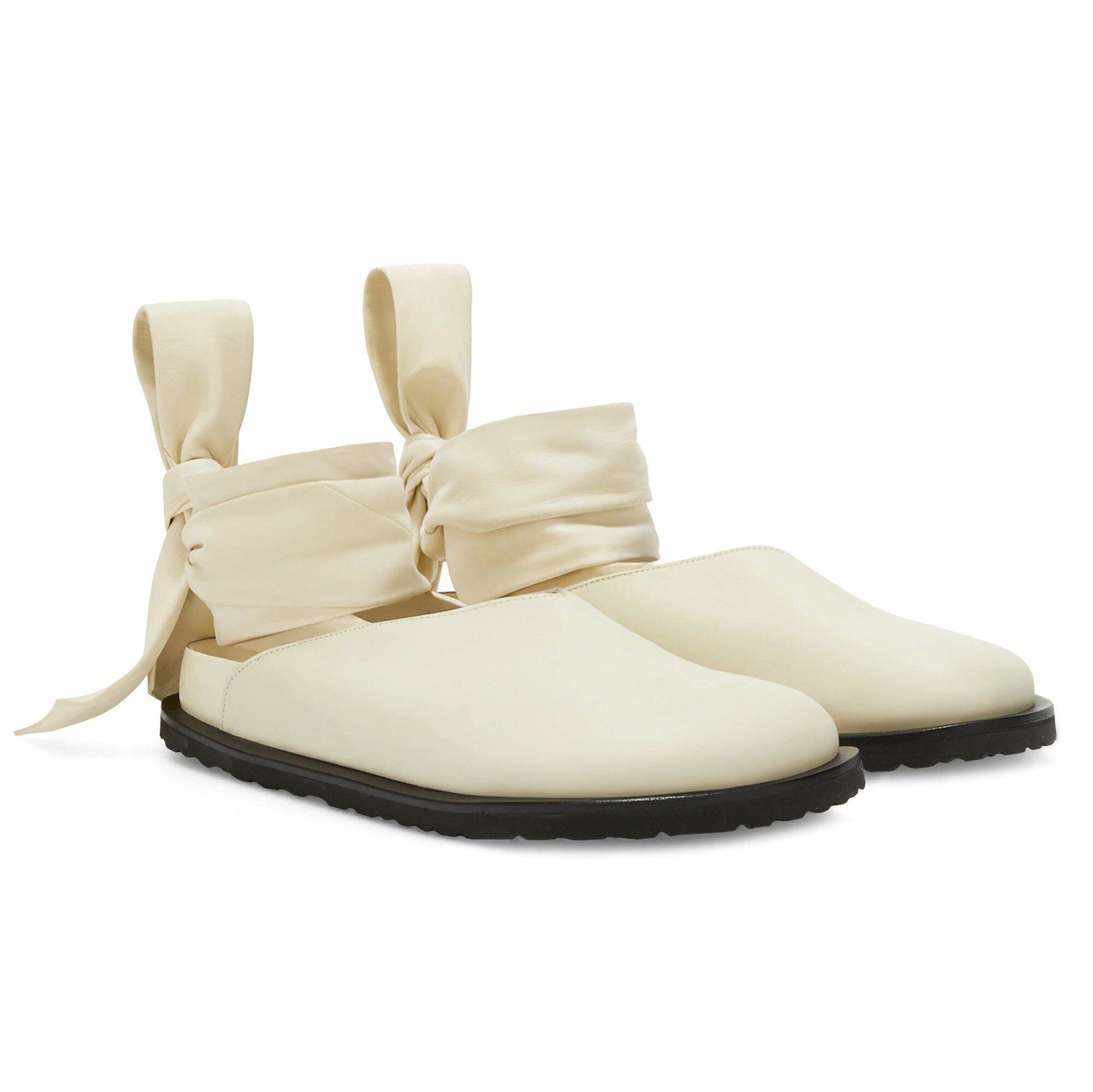 Jil Sander Velan Natural Leather