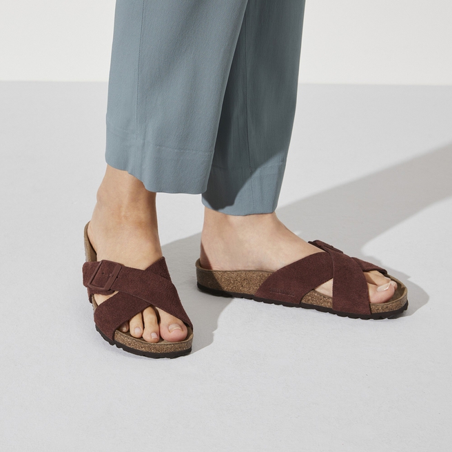 Siena Soft Footbed Suede Leather