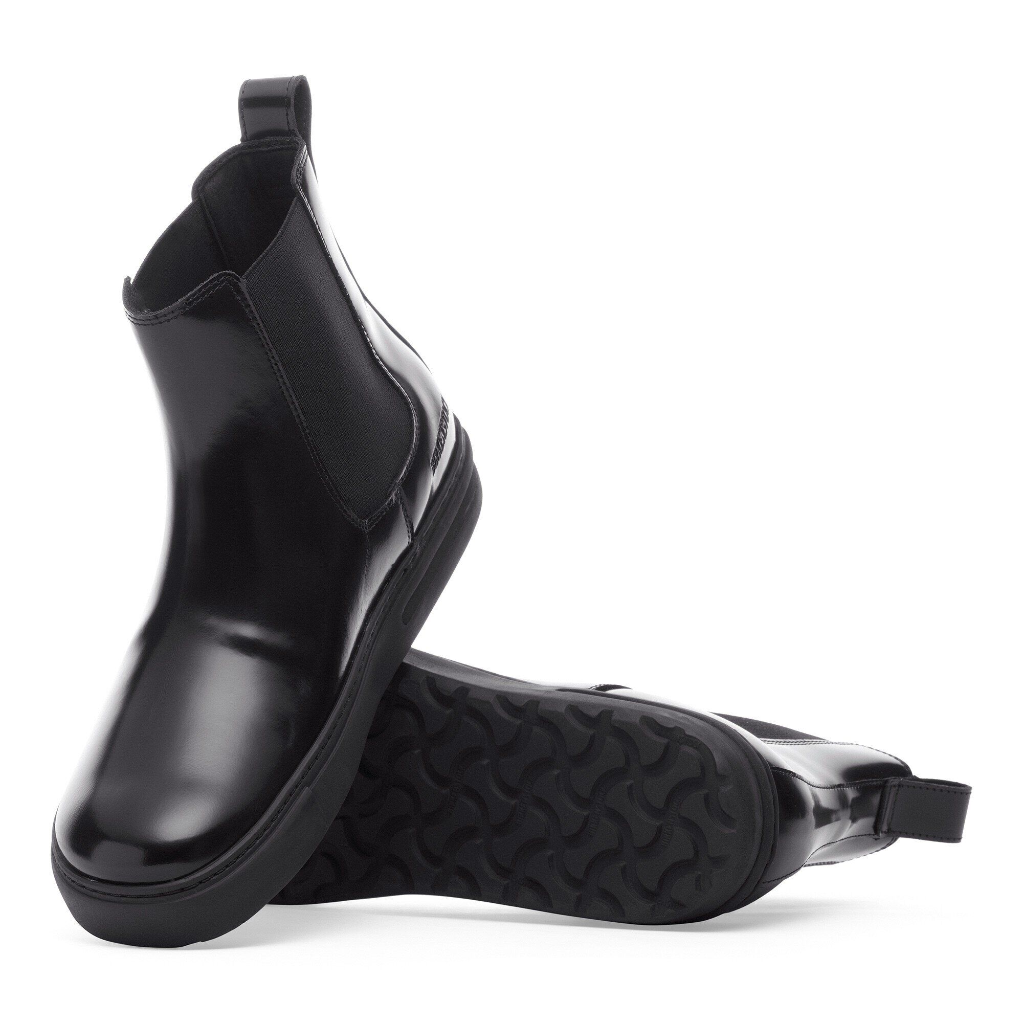 Bend Chelsea Natural Leather Patent with outer sole details