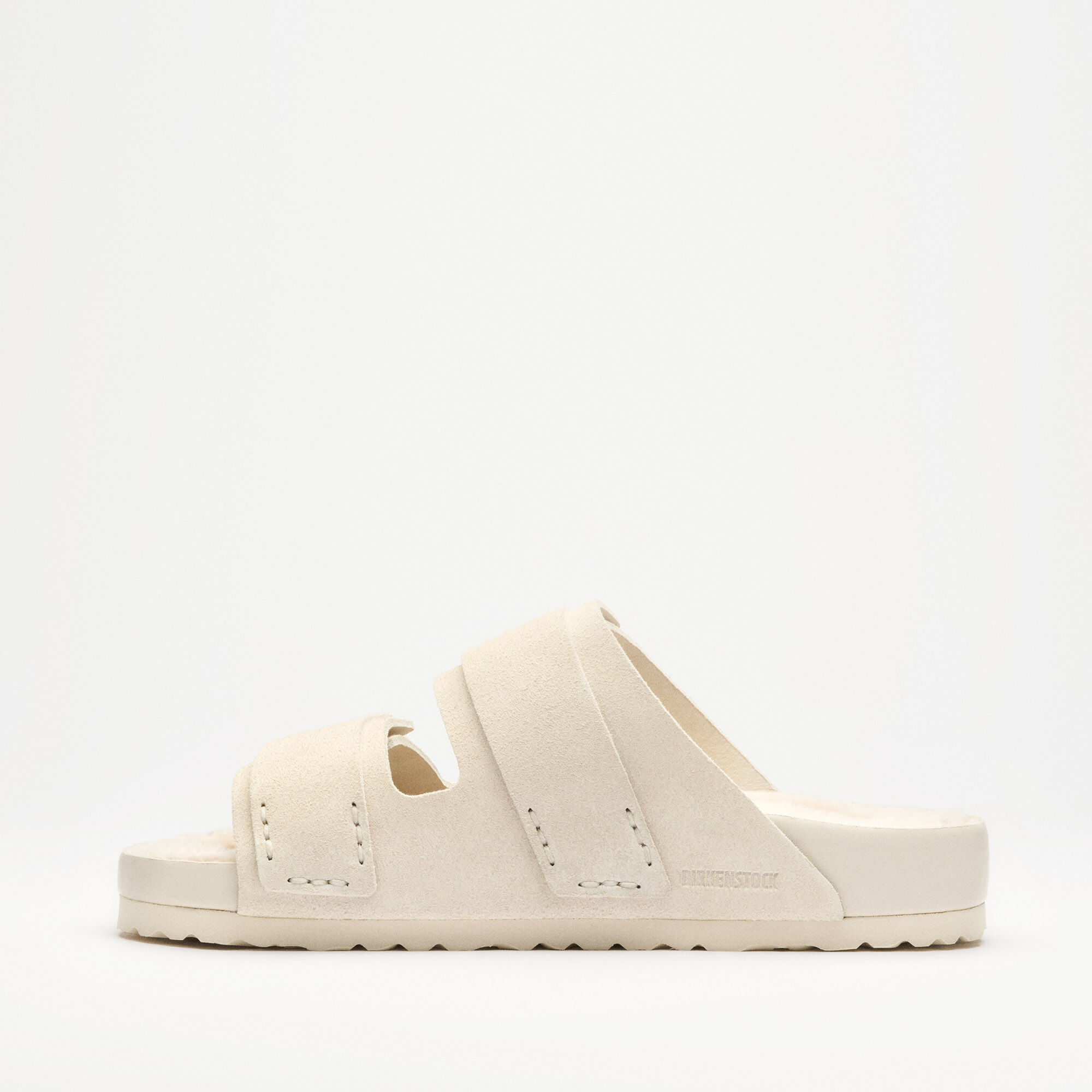 Uji Suede Tekla Suede Leather Close-up view showing material detail