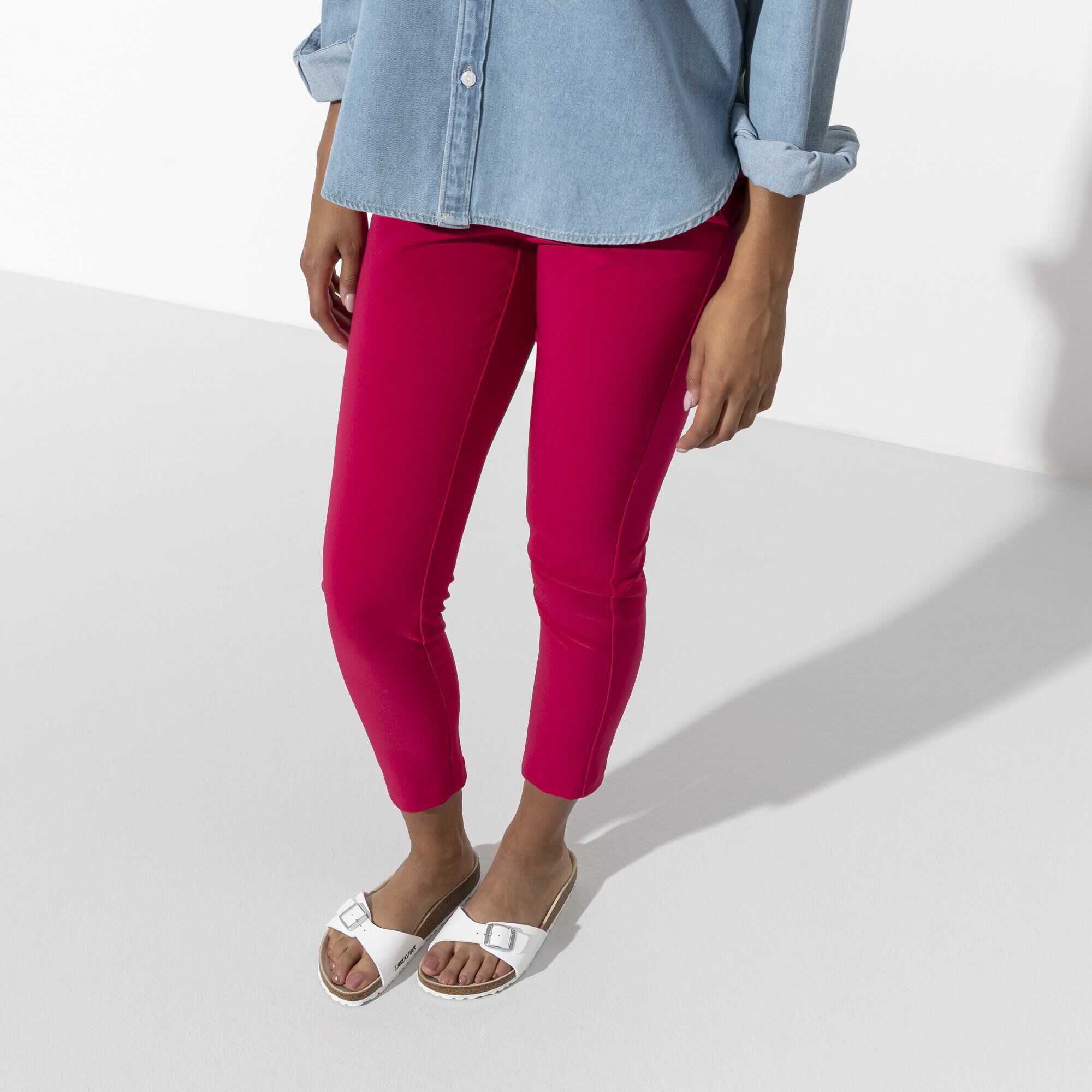 Madrid Birko-Flor with a female model