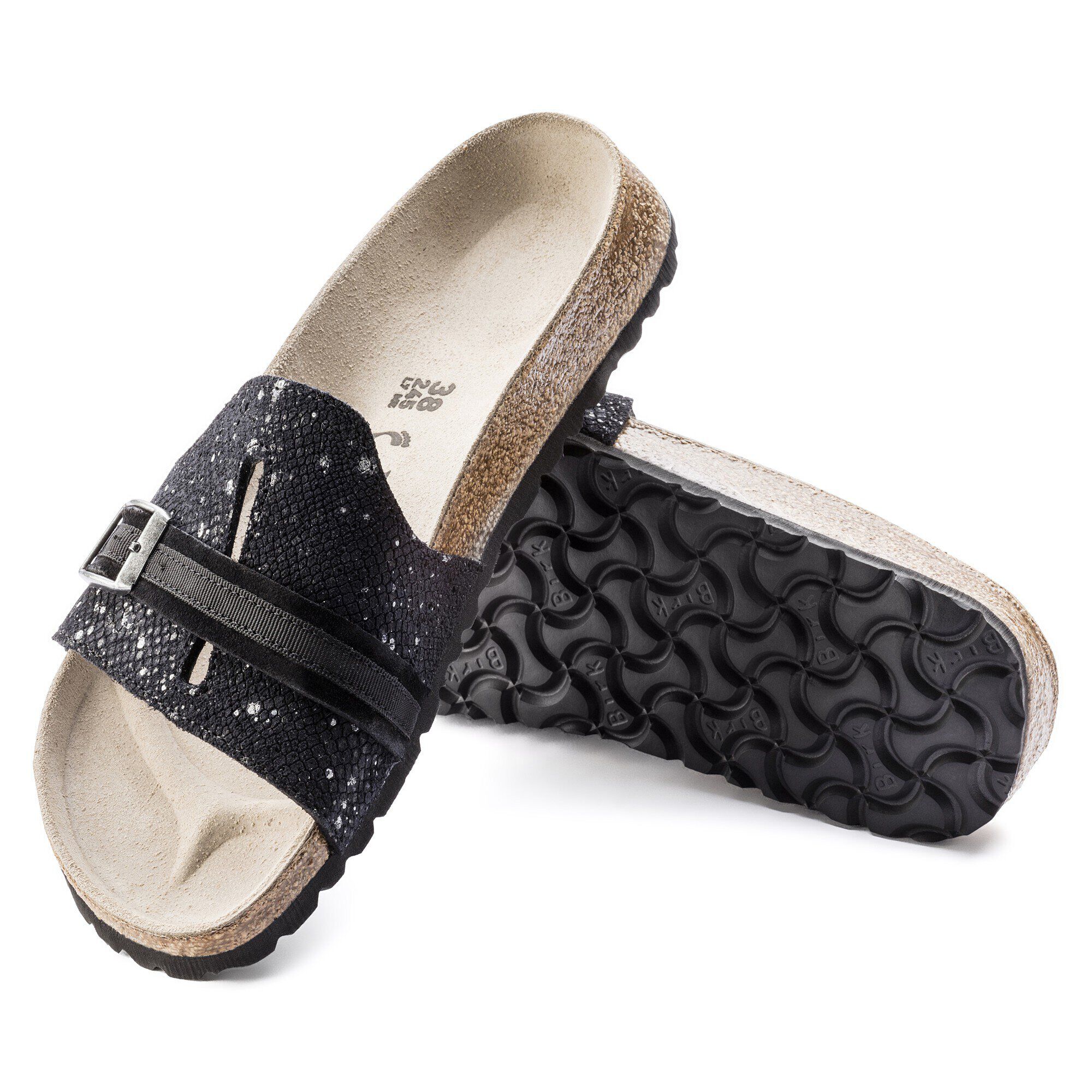 Carmen/カルメン スエード エンボス with outer sole details