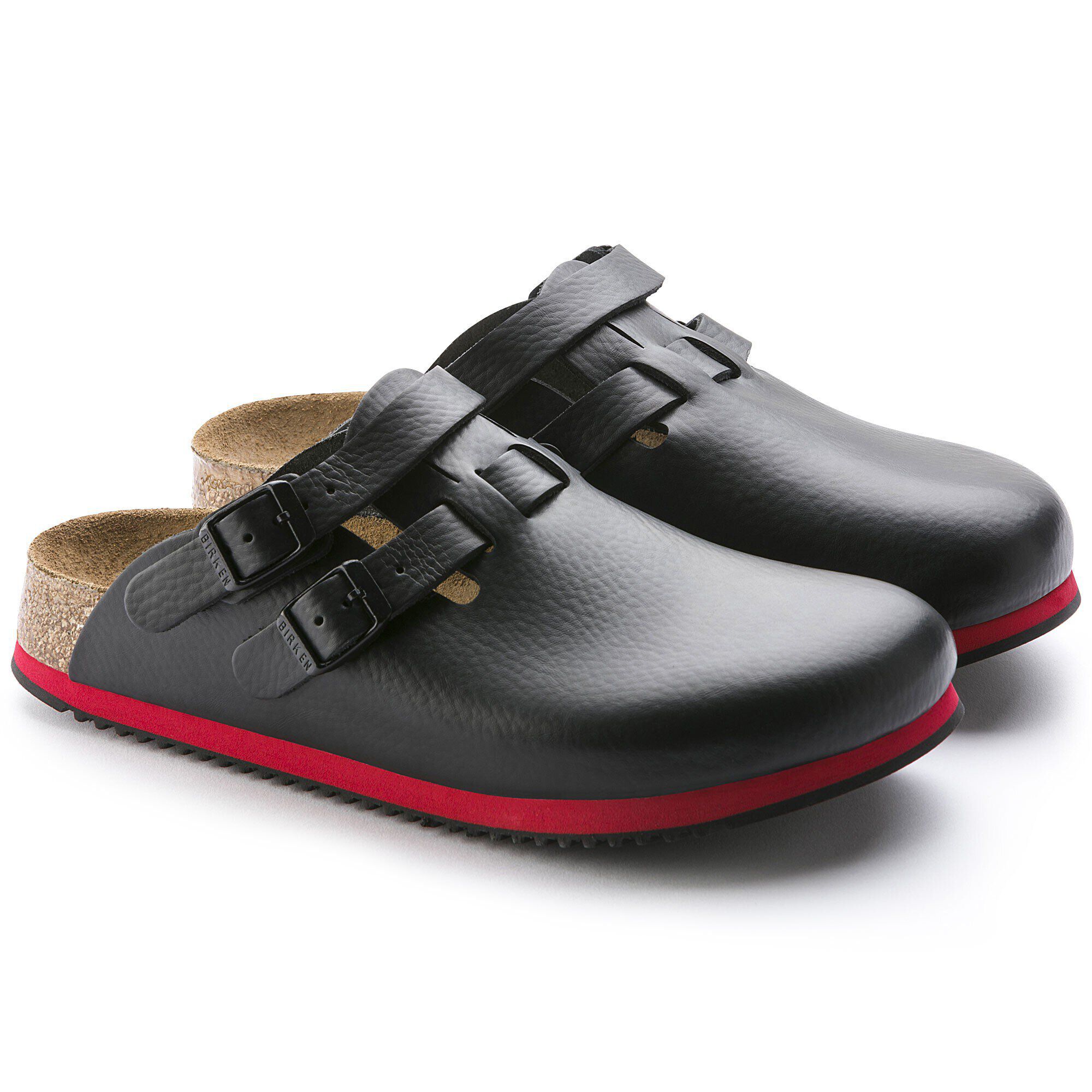 Kay SL Soft Footbed Natural Leather - shown as a pair