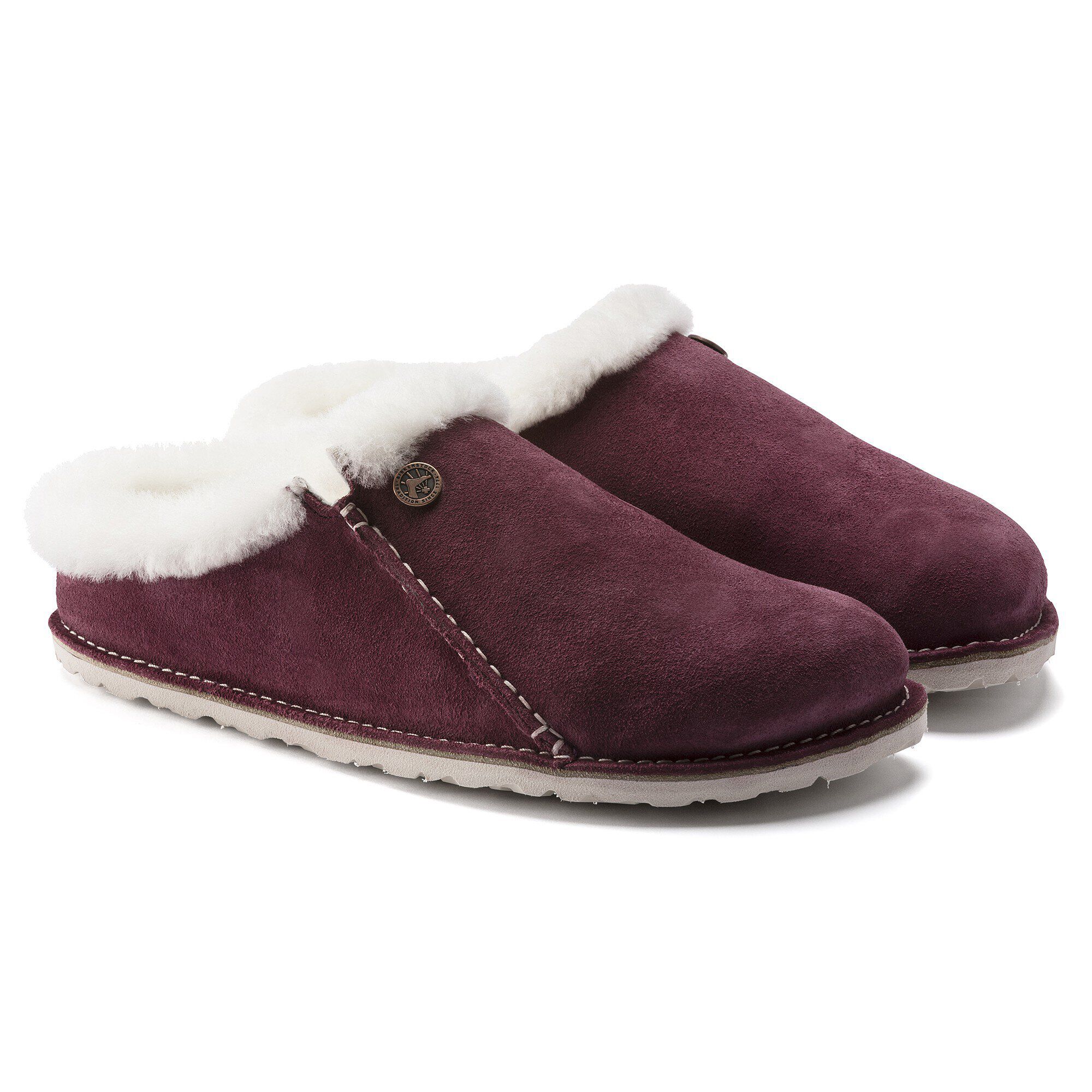 Zermatt Premium Shearling / ツェルマット プレミアム シアリング スエードレザー - shown as a pair