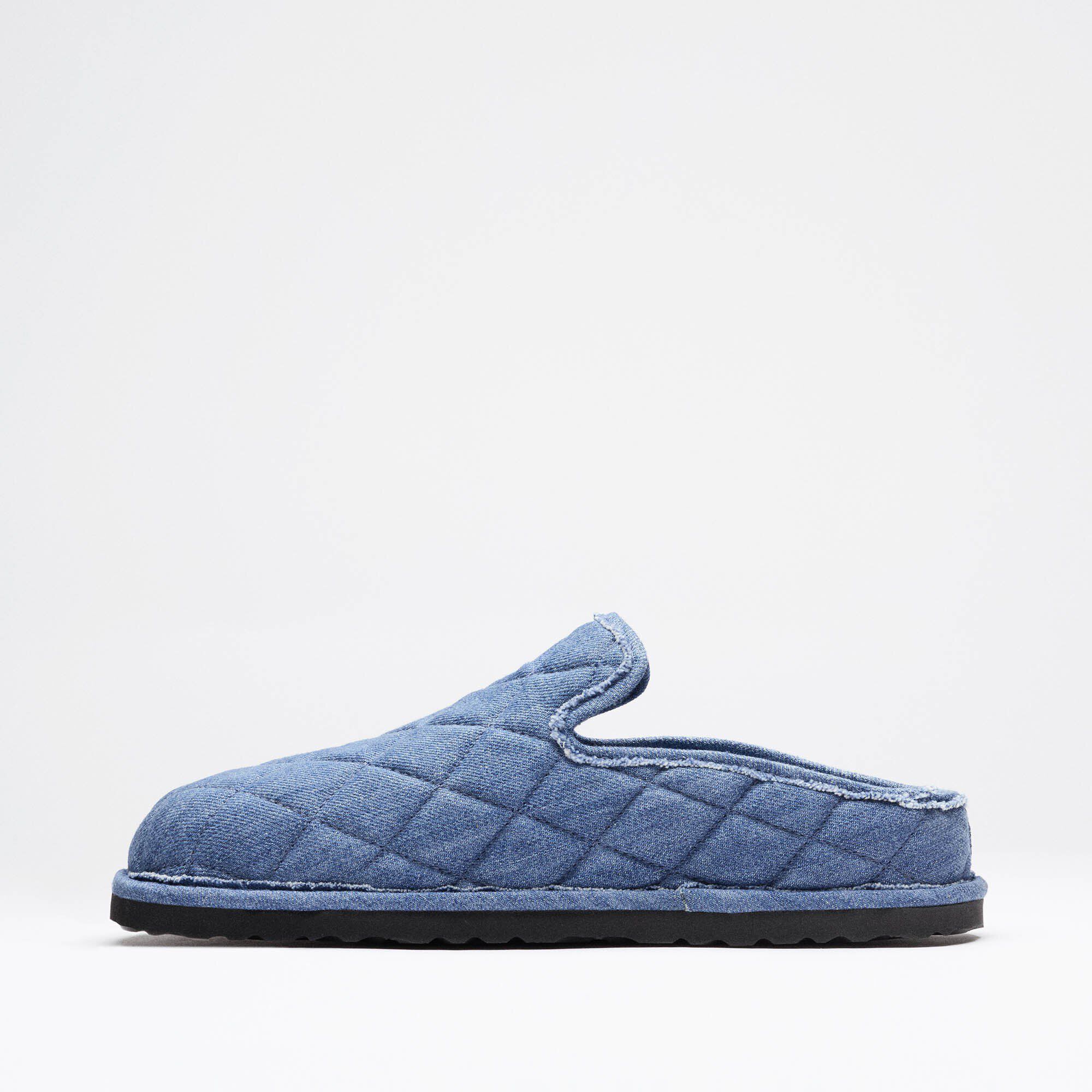 1774 Eliscu Denim / 1774 エリスク デニム レザー/コットン Close-up view showing material detail