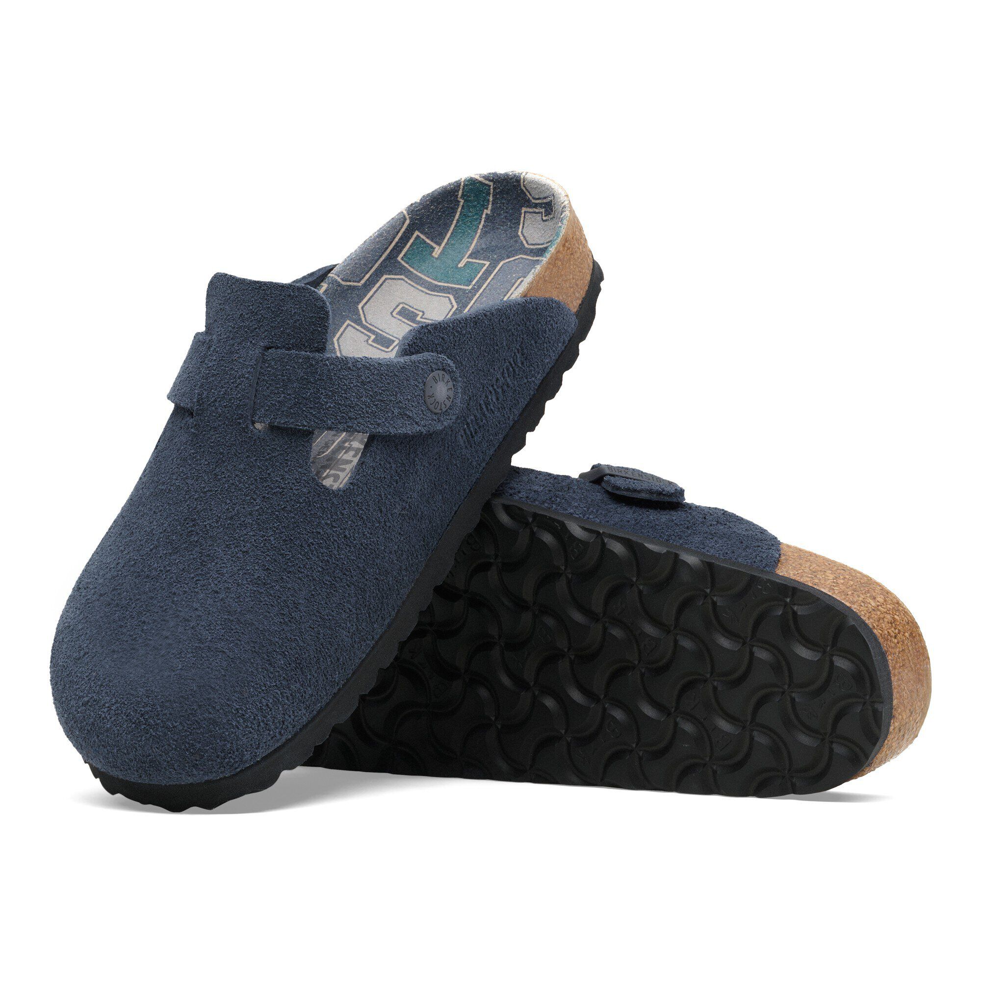 Boston BS Suede Leather with outer sole details