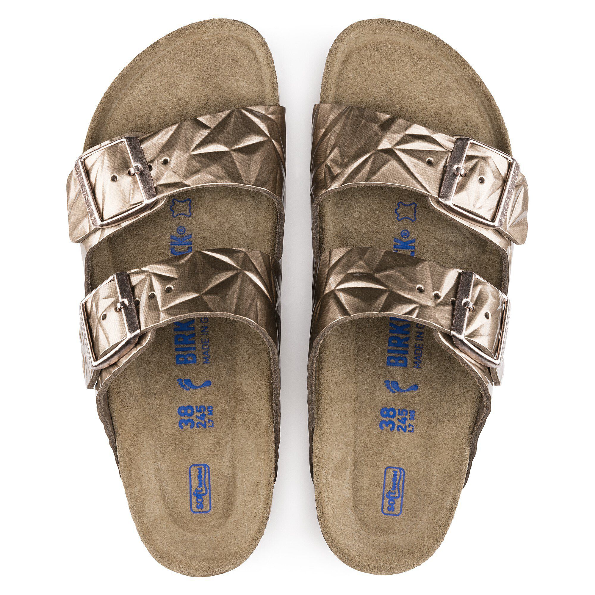 Arizona Soft Footbed / アリゾナ ソフトフットベッド ナチュラルレザー - a top view