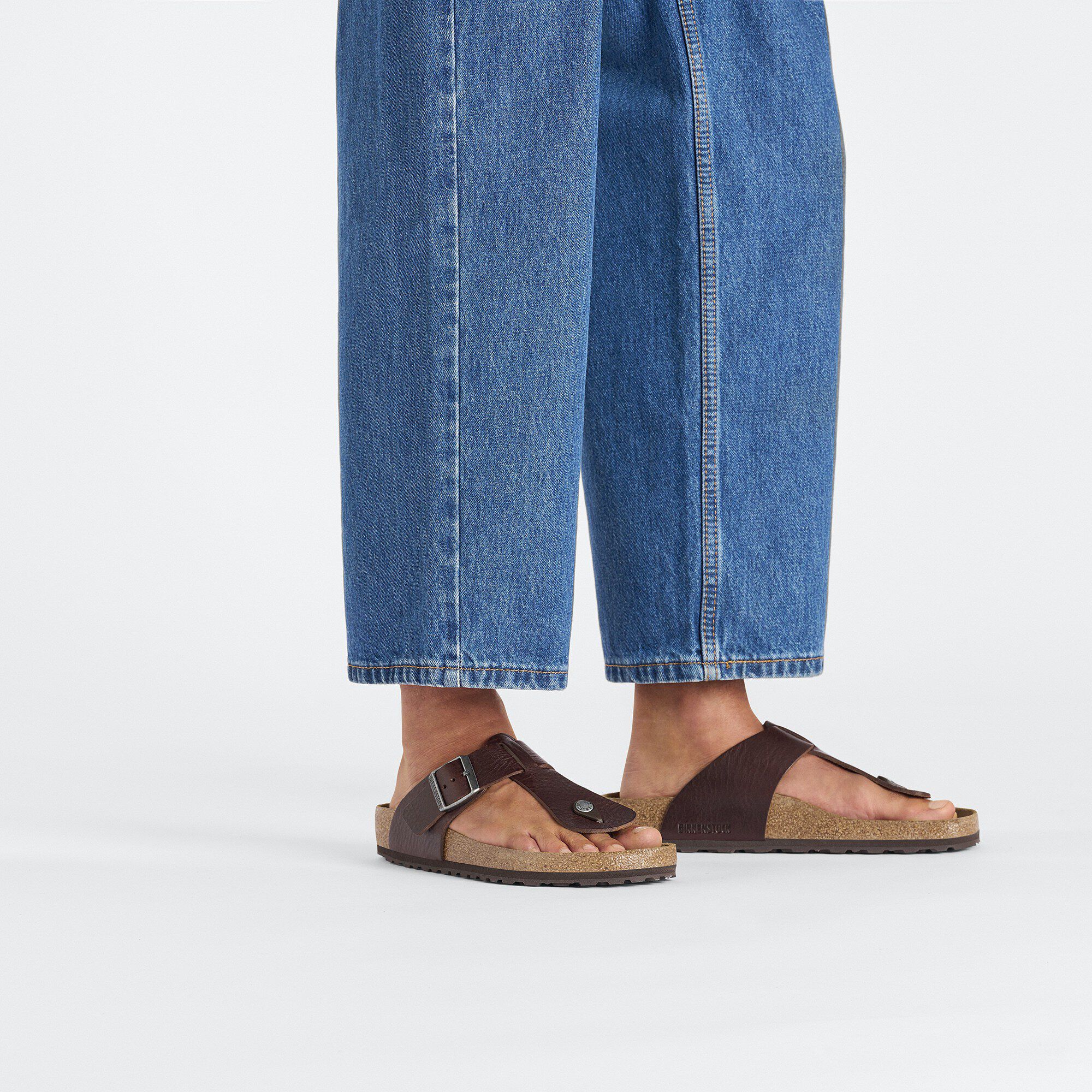 Safaga Natural Leather Close-up with a male model