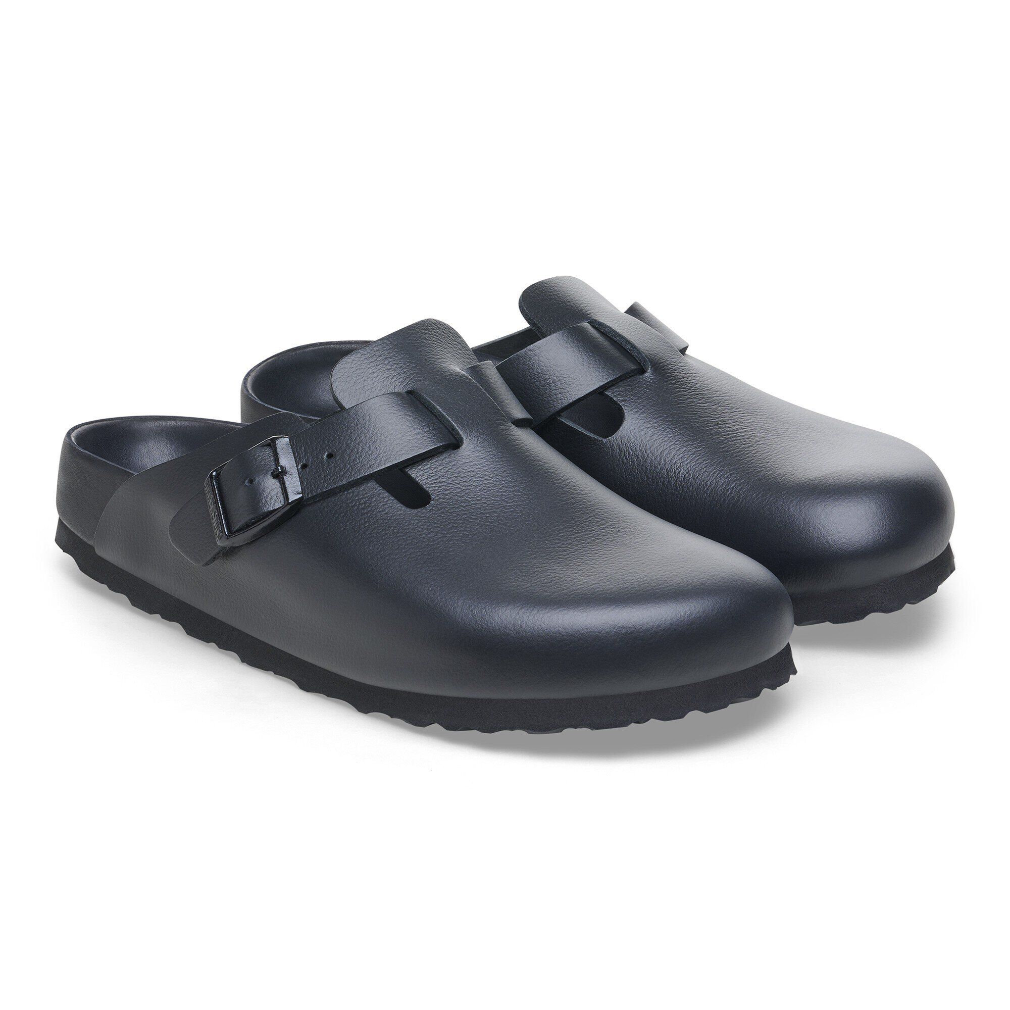 Boston / ボストン」（ナチュラルレザー、ブラック）| BIRKENSTOCK（日本）