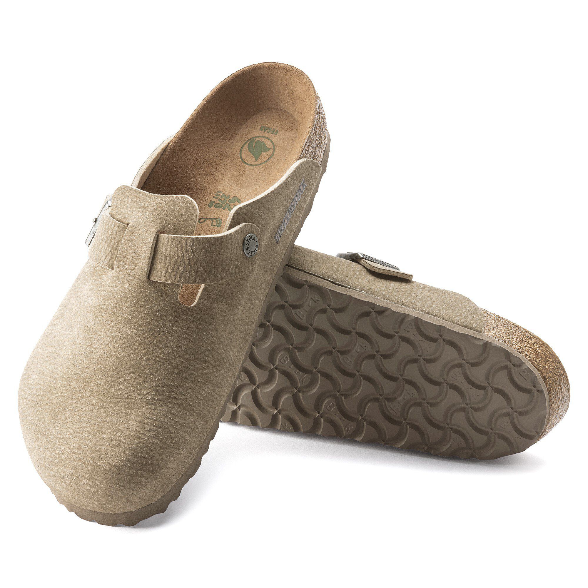 Boston Synthetik in Color Desert Dust Gray Taupe | BIRKENSTOCK