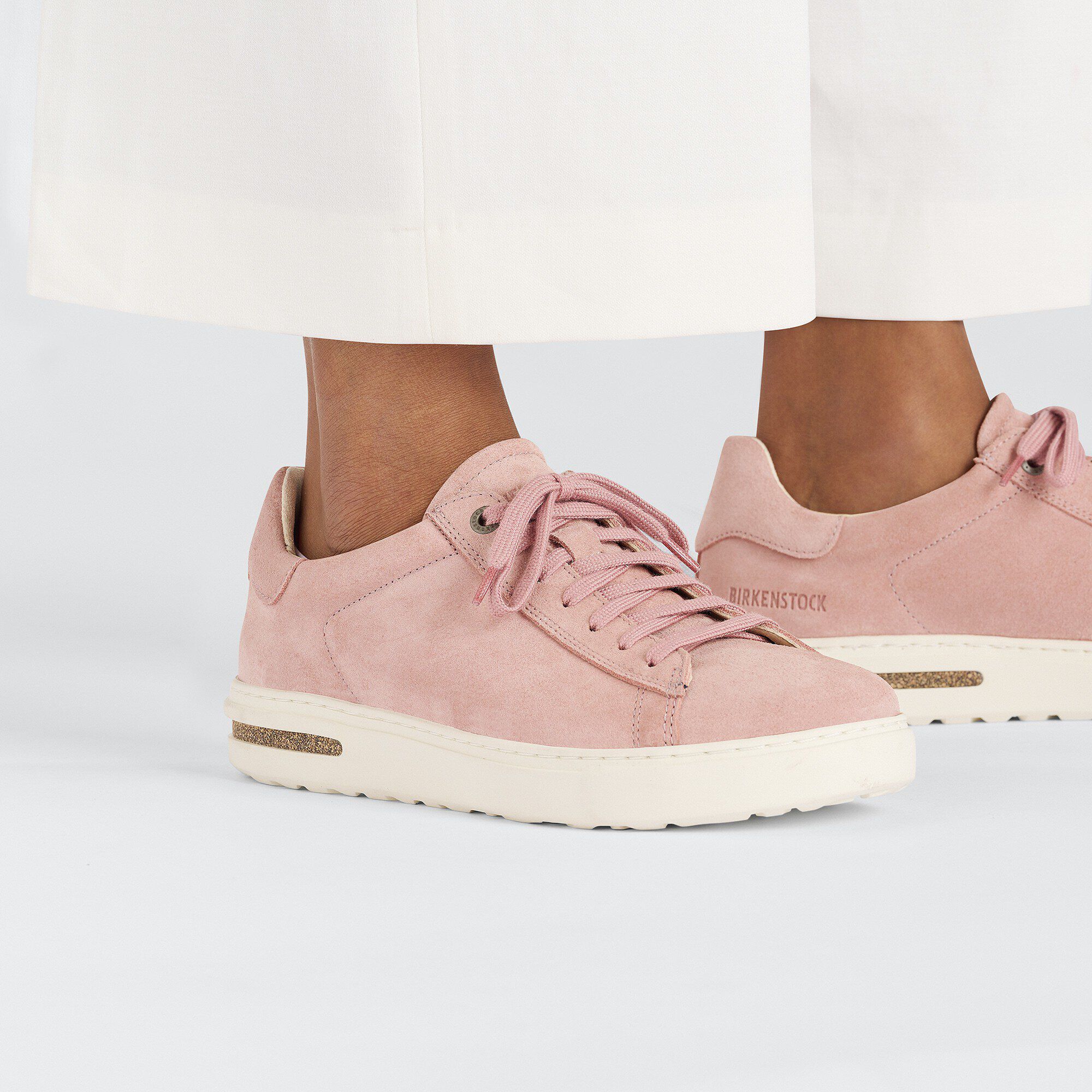 Bend Low Suede Leather Close-up with a female model