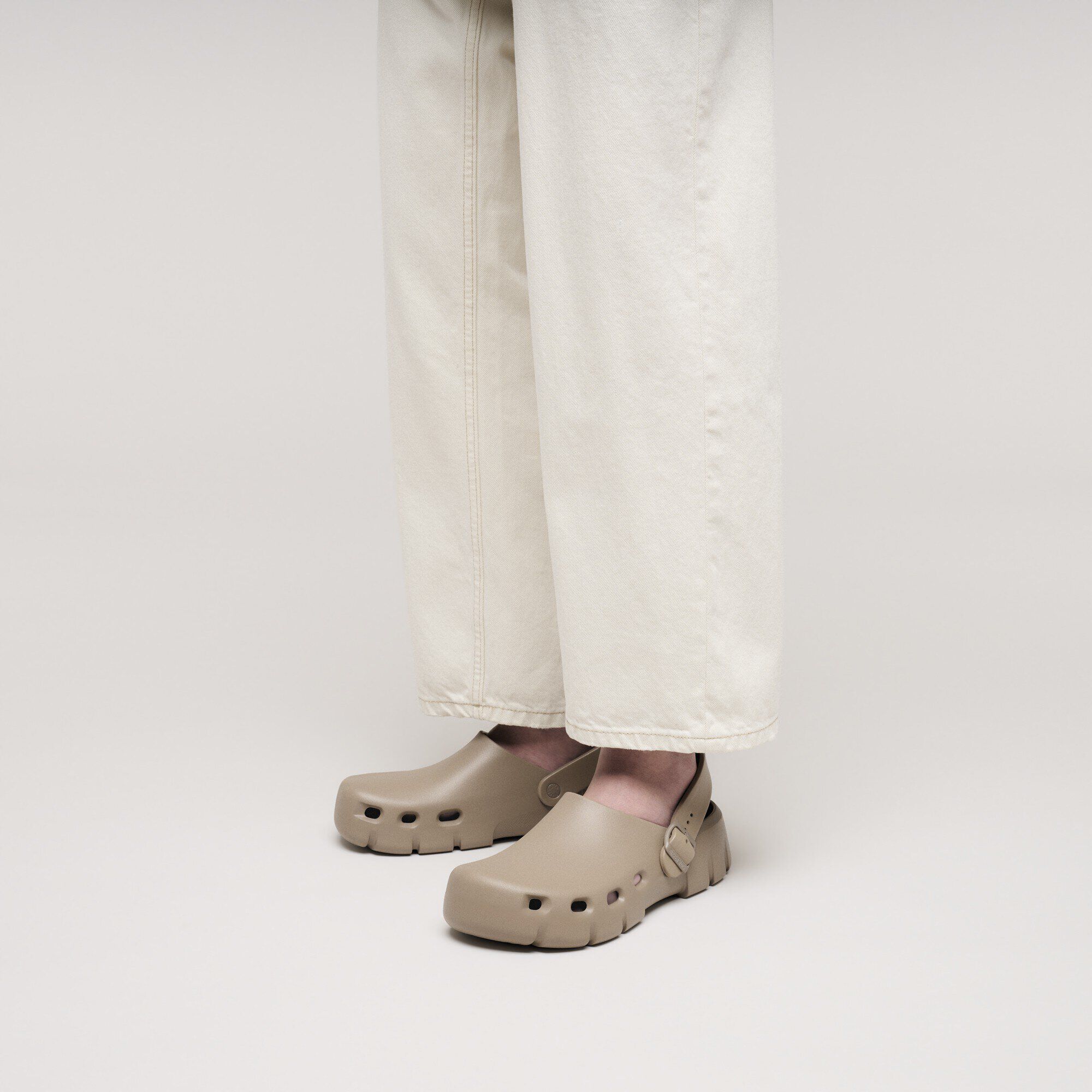 Birki Flow EVA with a male model