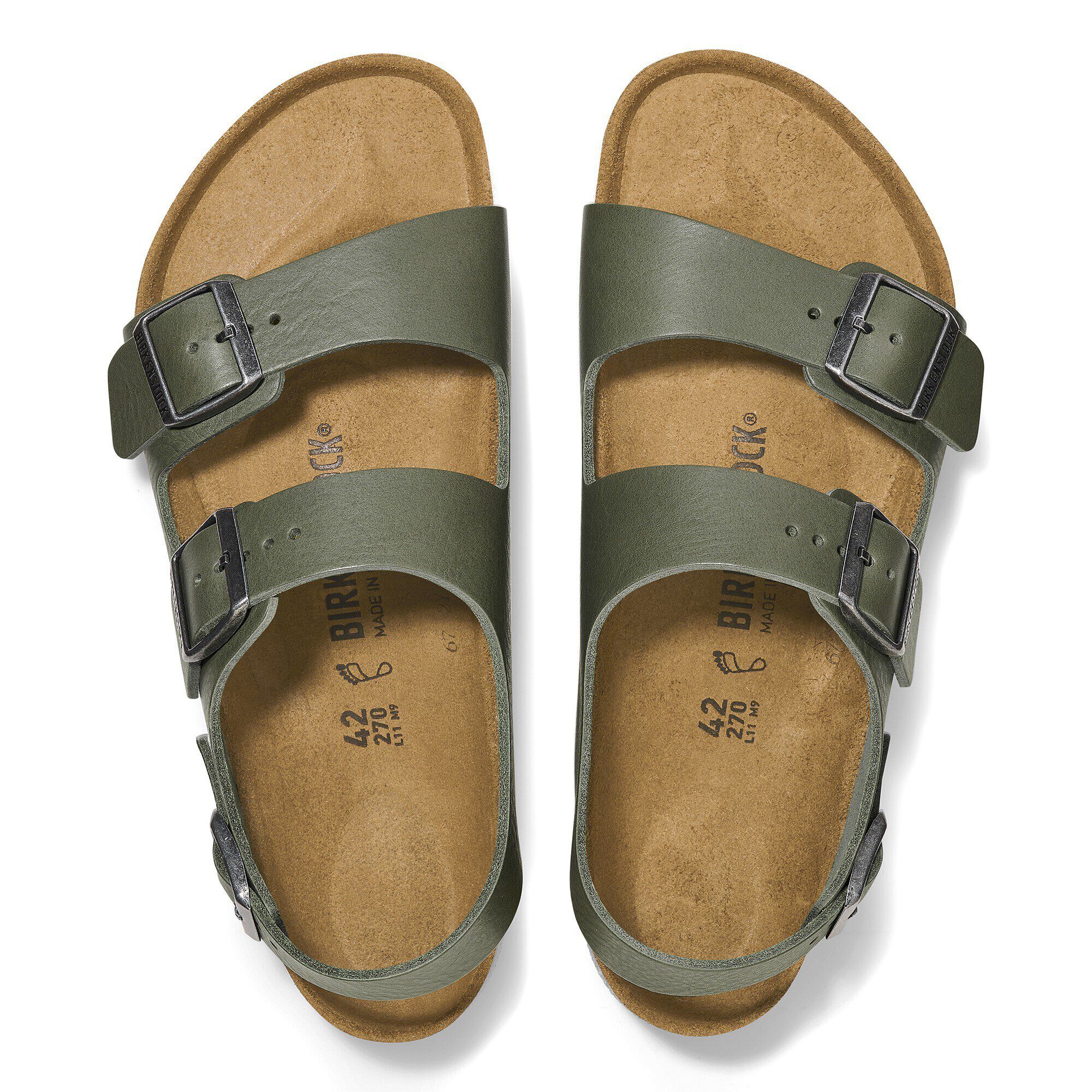 Milano BS Natural Leather - a top view