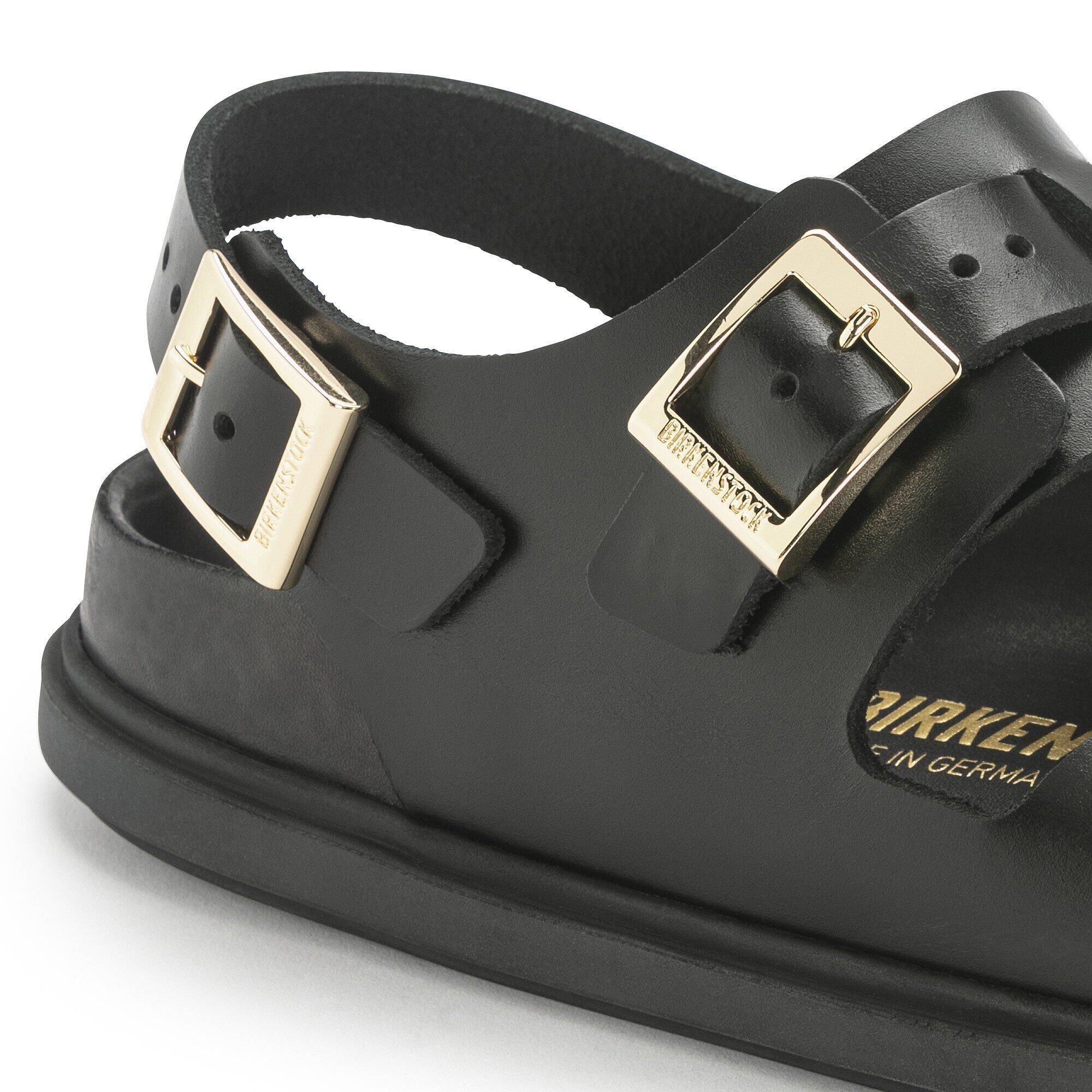 Cannes Natural Leather in Color Black | BIRKENSTOCK Hong Kong