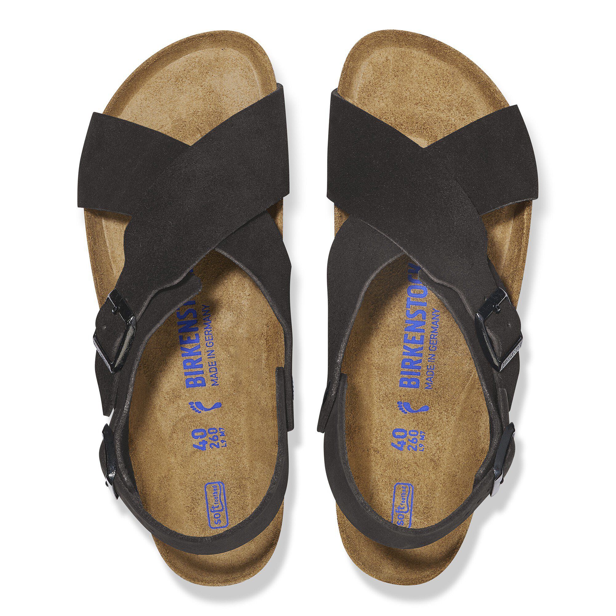 Tulum Soft Footbed Nubuck Leather/Suede - a top view
