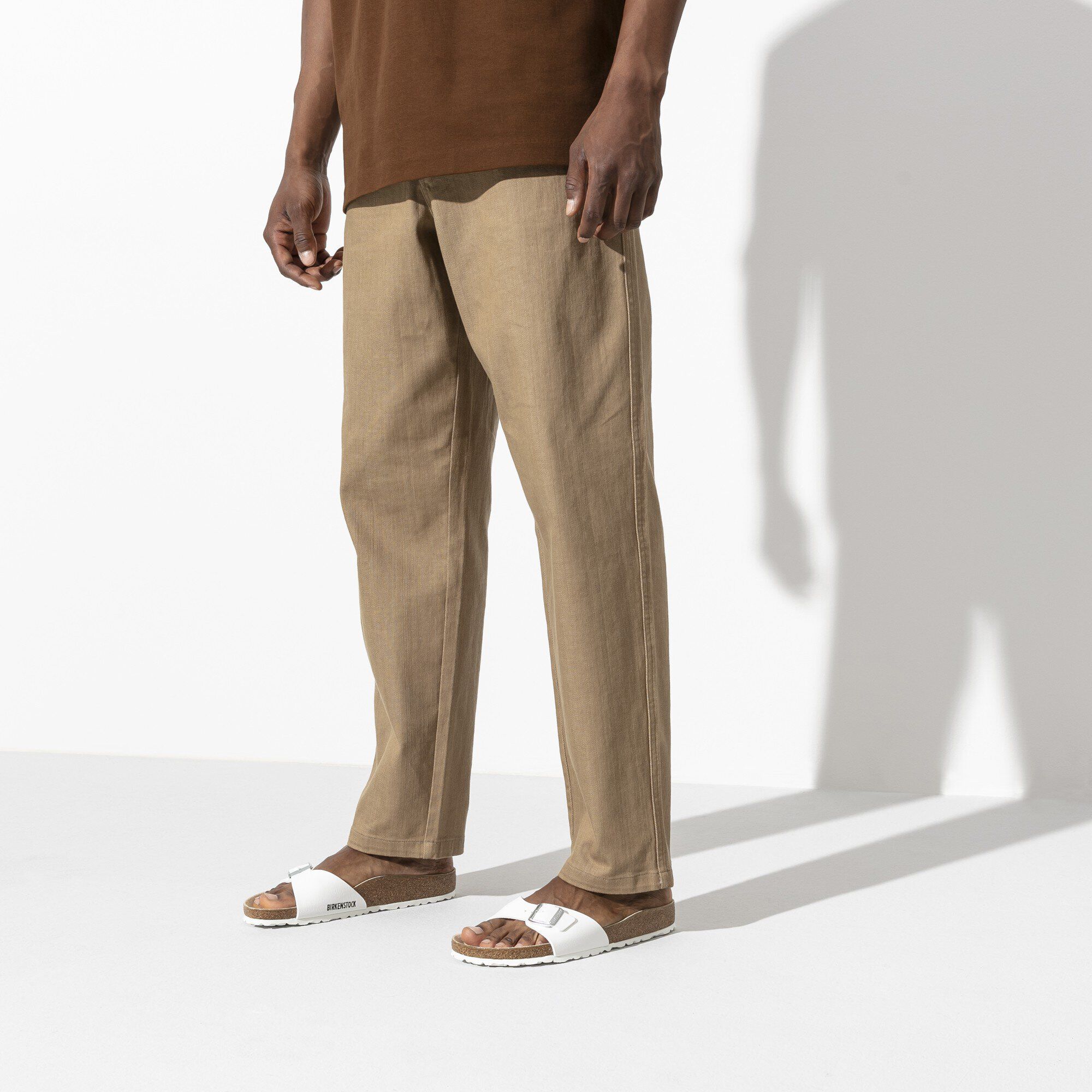   Close-up with a male model
