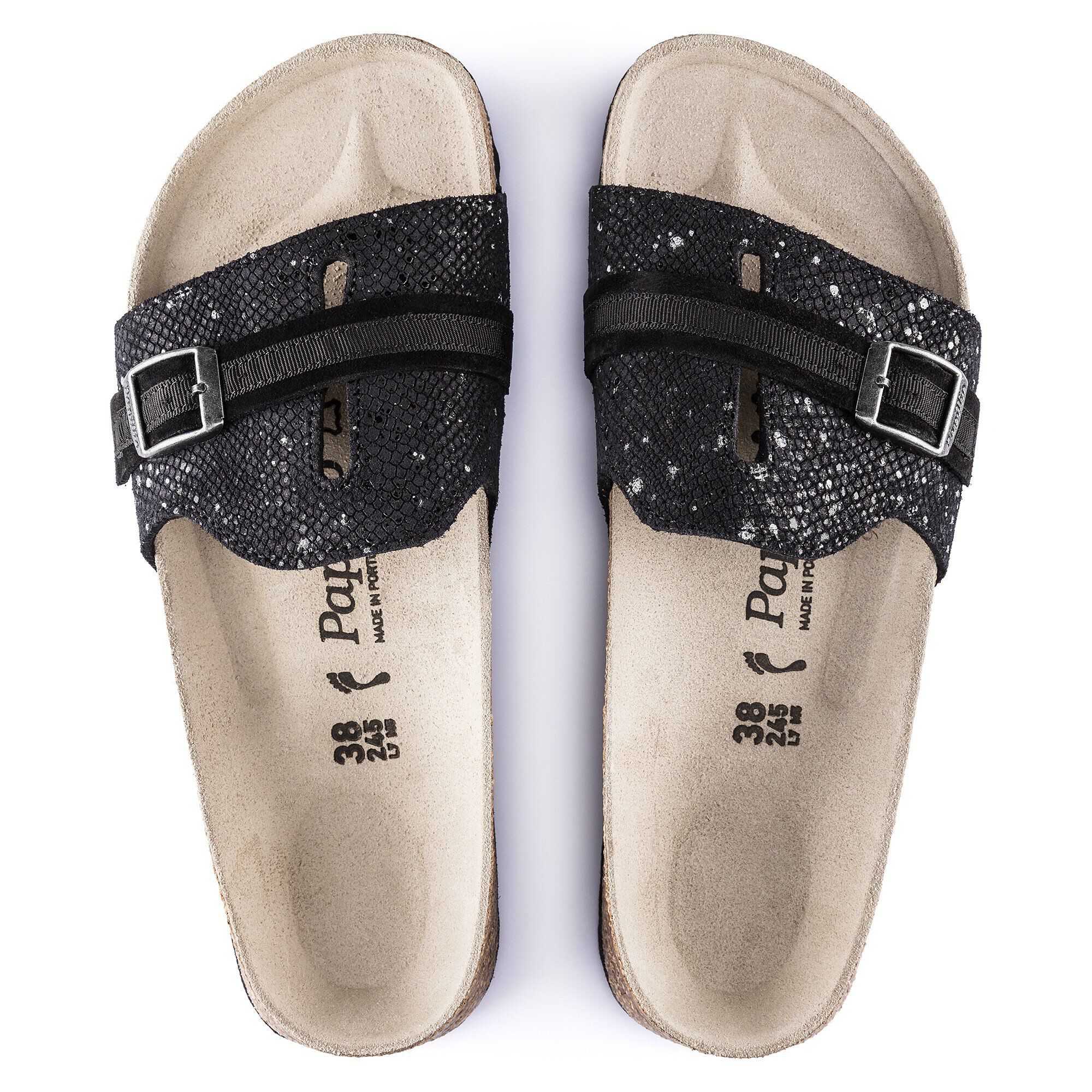 Carmen/カルメン スエード エンボス - a top view