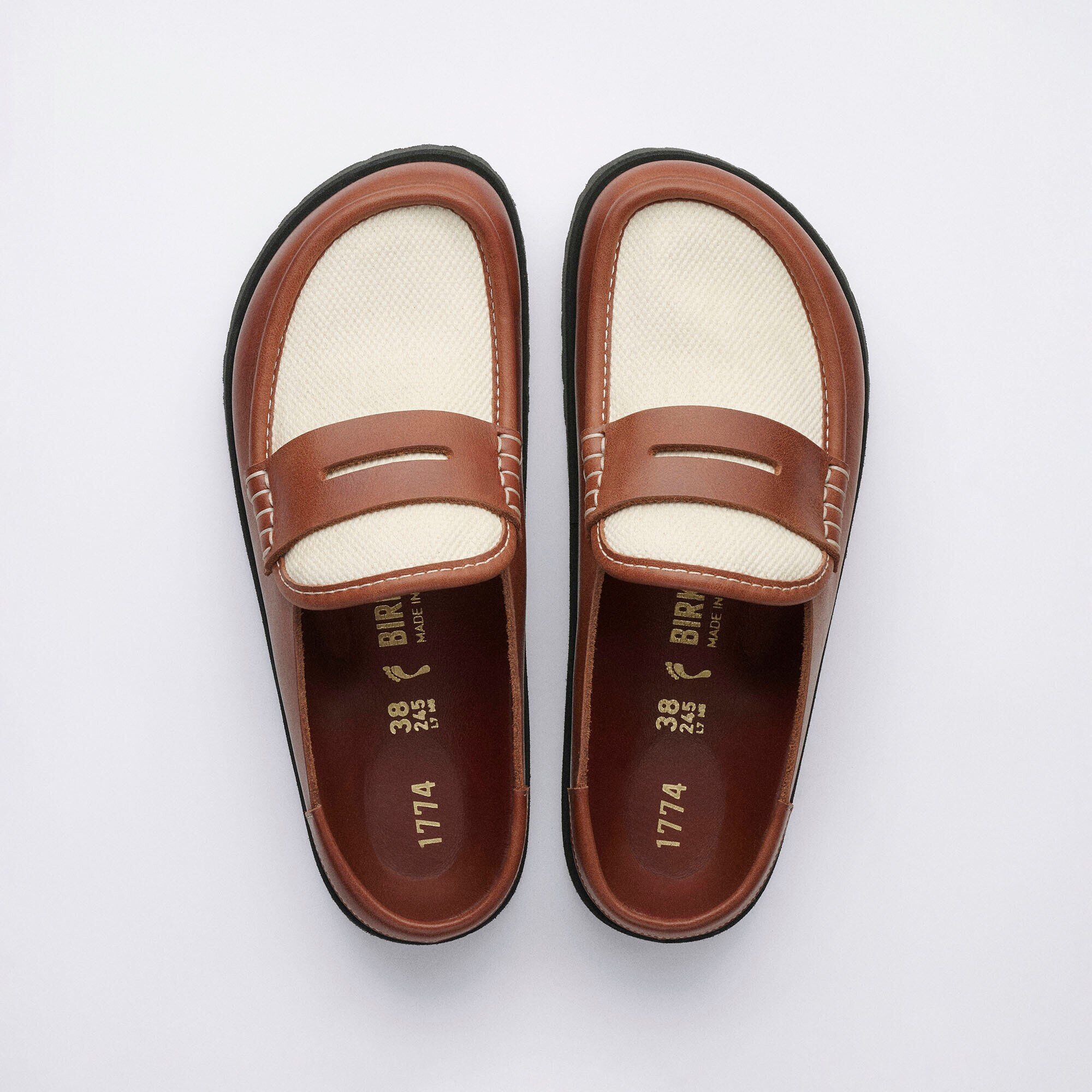 1774 Naples Canvas Natural Leather Oiled - main image