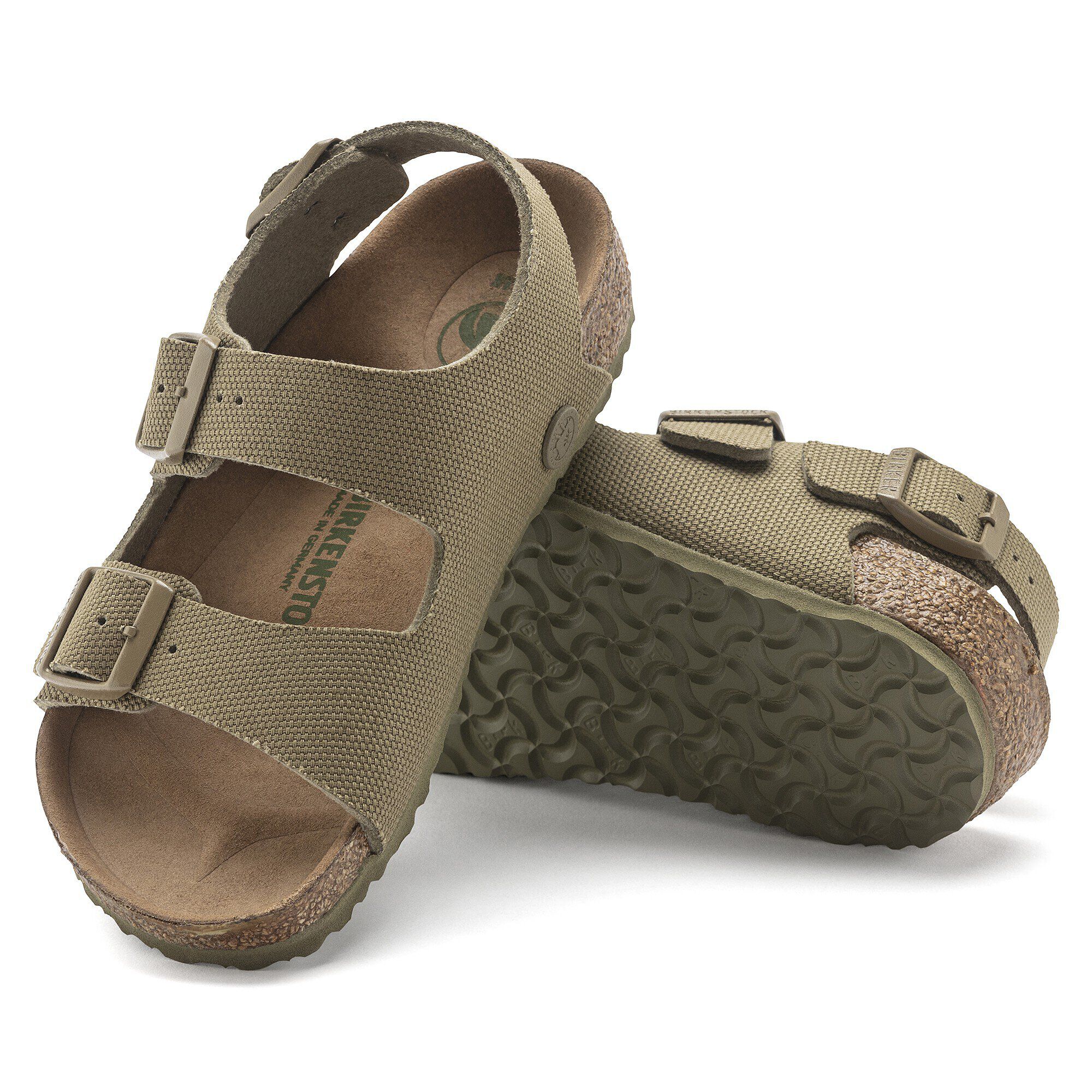 Milano Kids Vegan Textile with outer sole details