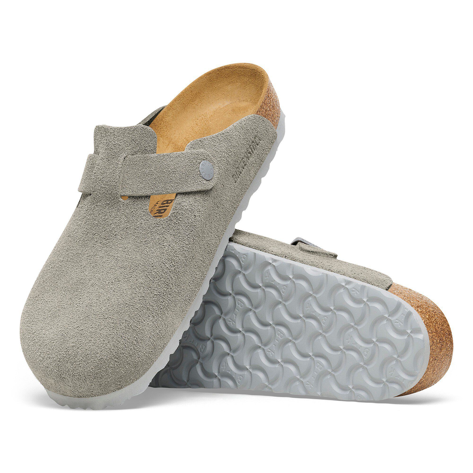 Boston / ボストン」（スエードレザー、ストーンコイン）| BIRKENSTOCK