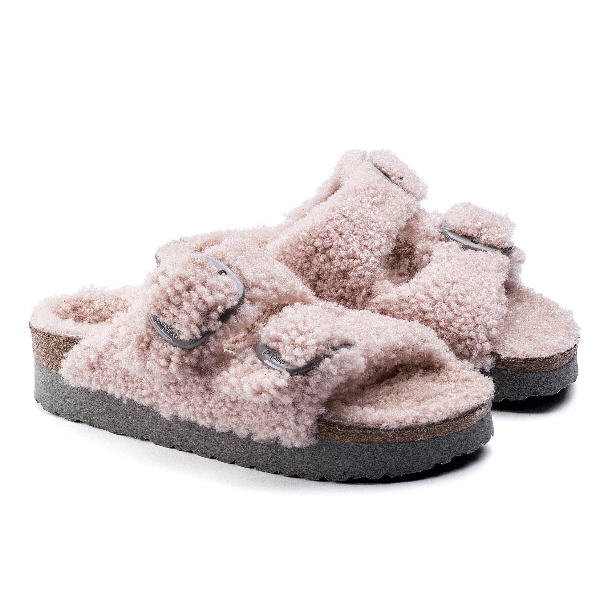 Arizona Big Buckle Shearling / アリゾナ ビックバックル シアリング シアリング（羊毛） - shown as a pair
