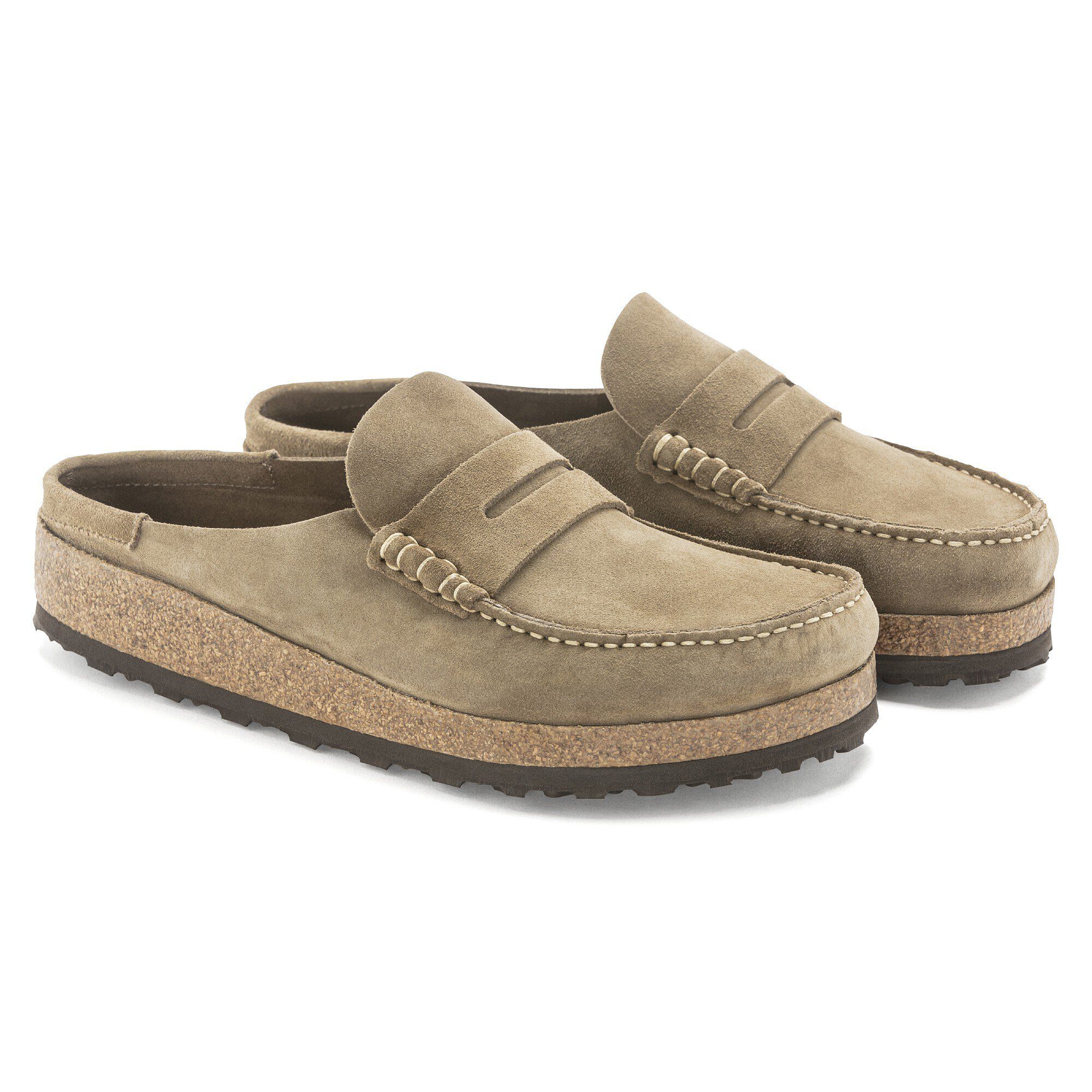 Naples / ネープルス」（スエードレザー、トープ）| BIRKENSTOCK（日本）