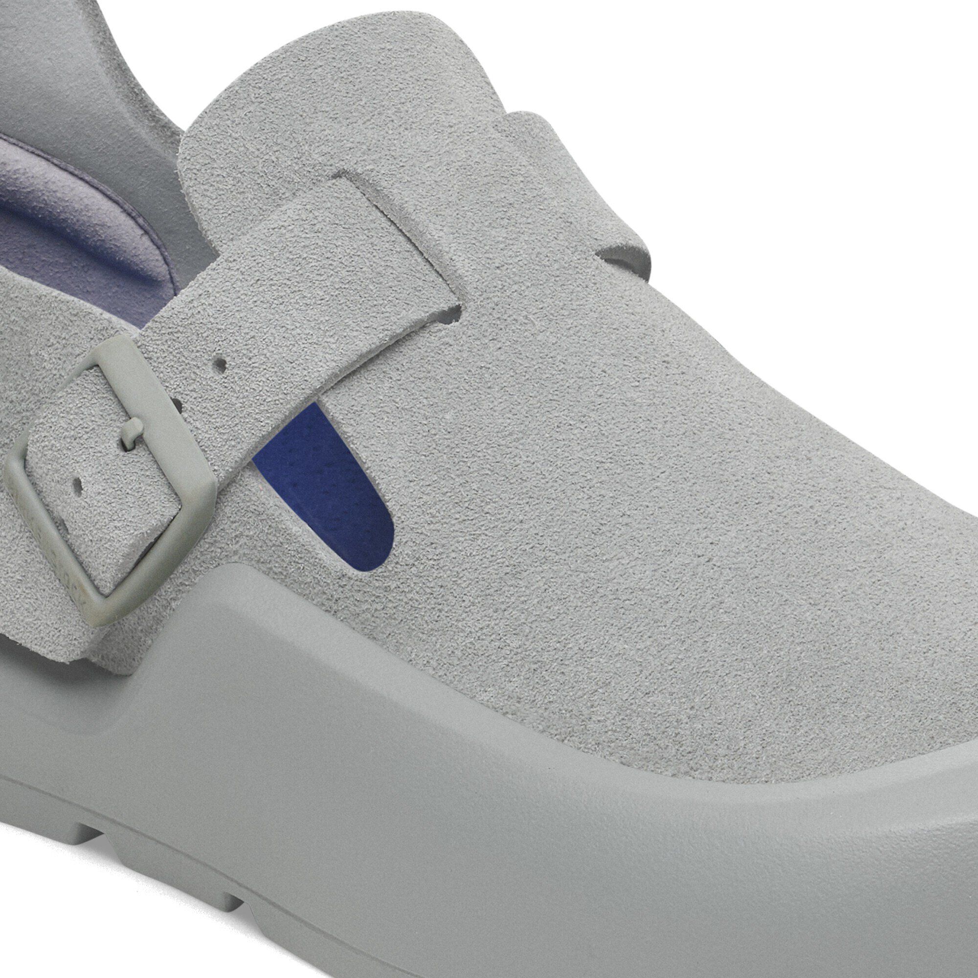 Reykjavik Nubuk Leather Close-up view showing material detail