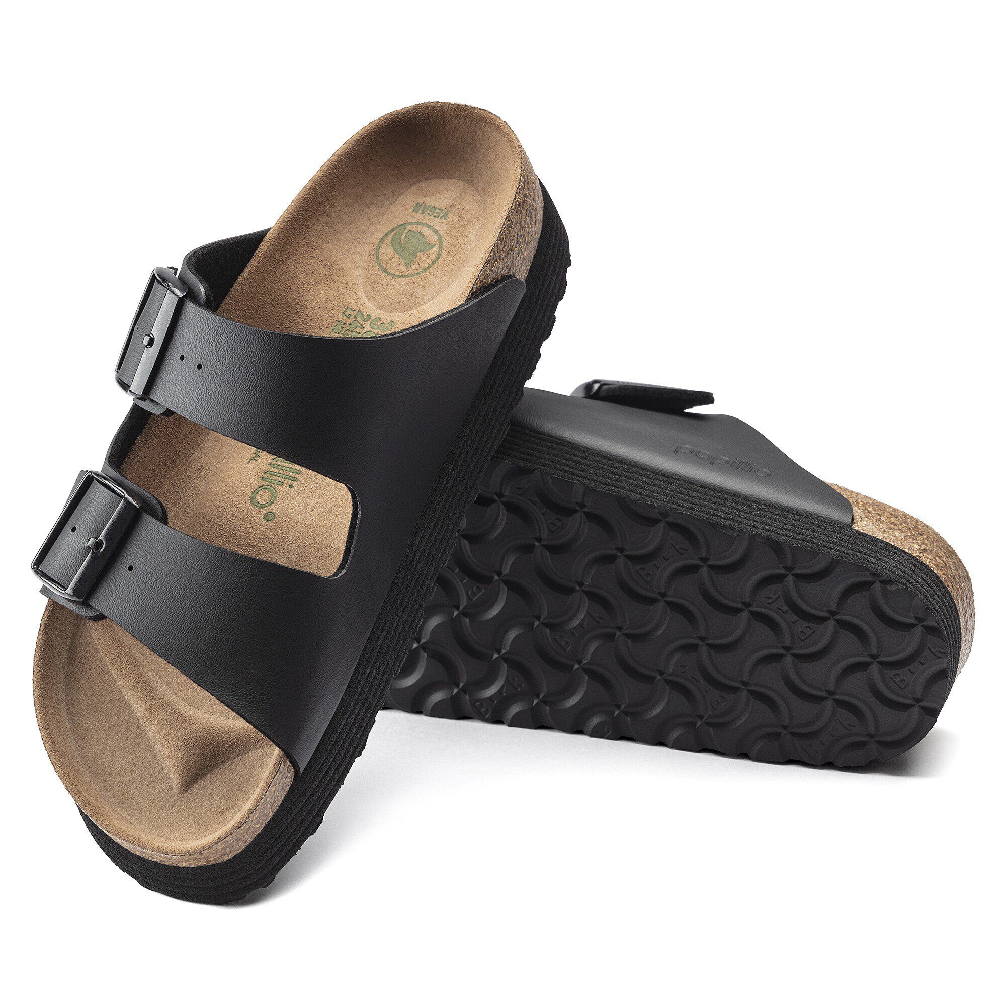 Arizona Platform Vegan Birko-Flor with outer sole details