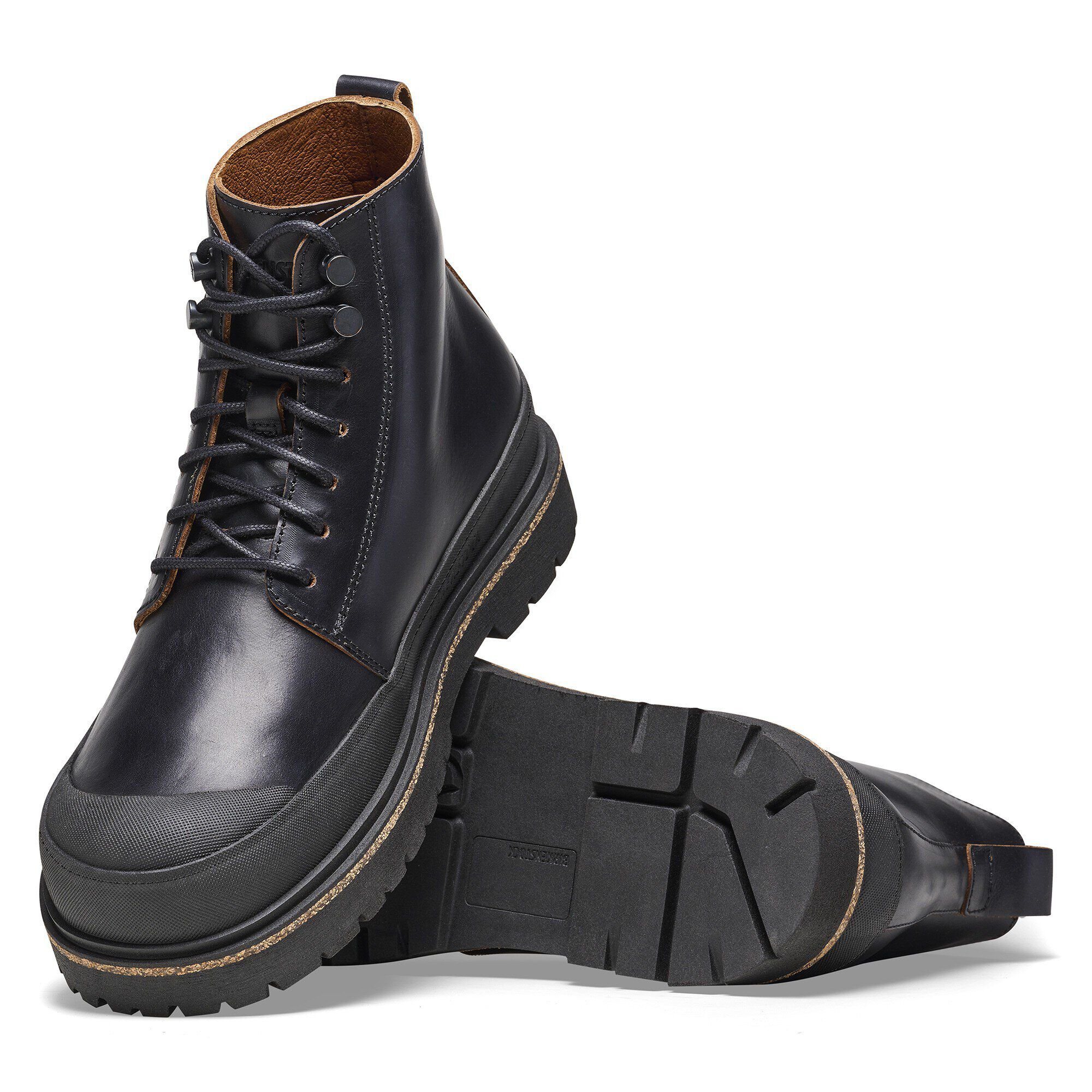 Prescott Men Waxy Leather with outer sole details