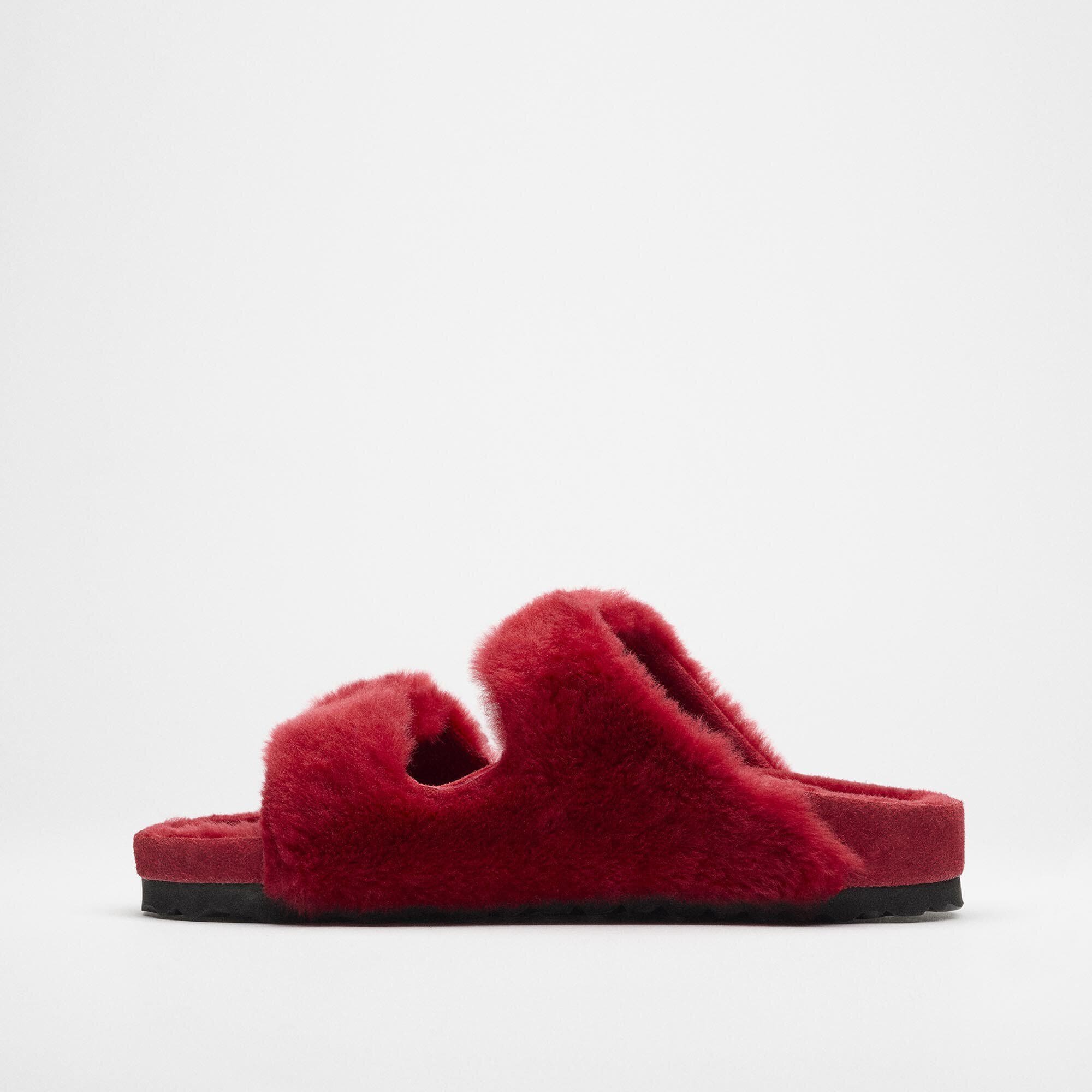 Arizona 1774 Shearling / アリゾナ 1774 シアリング ファー Close-up view showing material detail