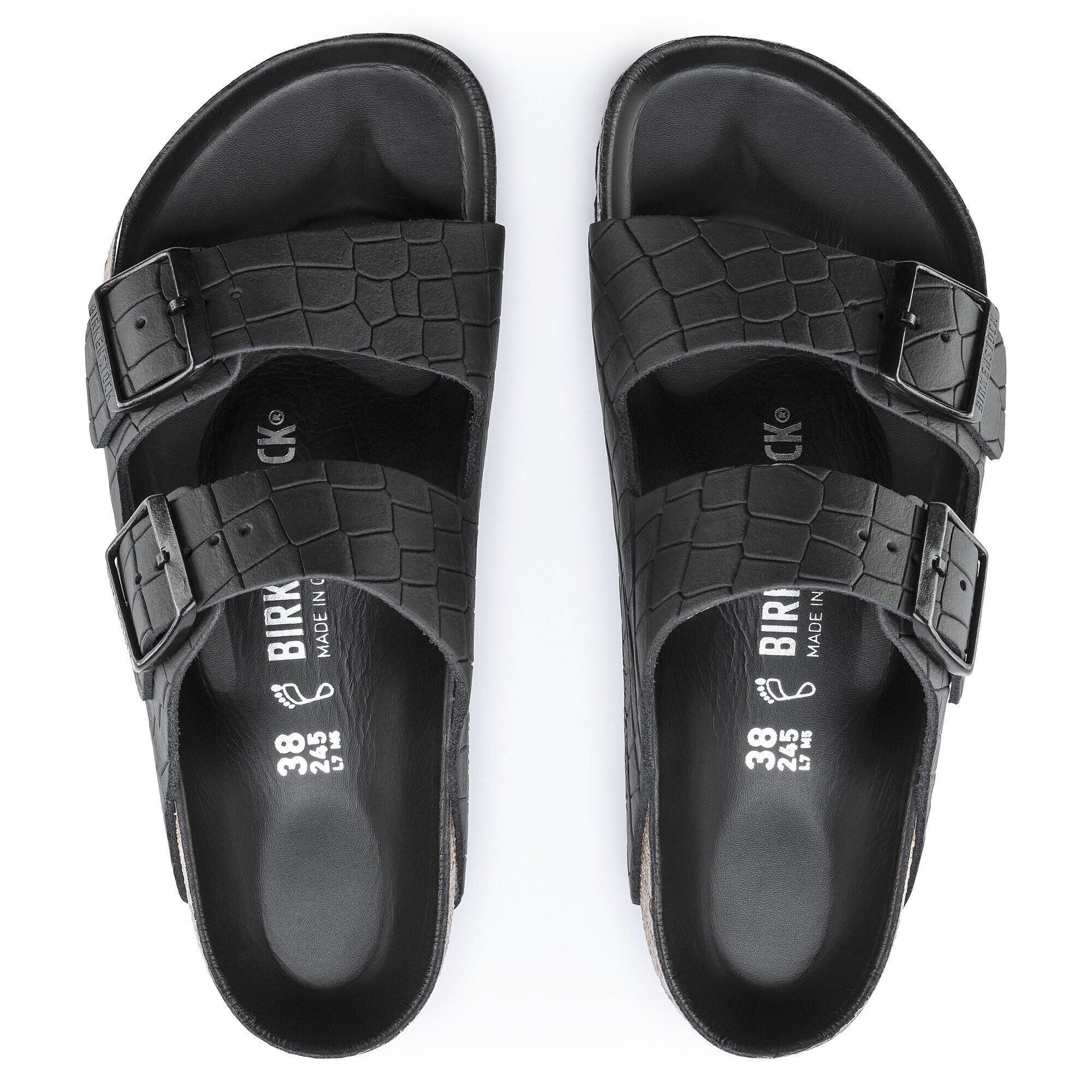 Arizona / アリゾナ ナチュラルレザーエンボス - a top view