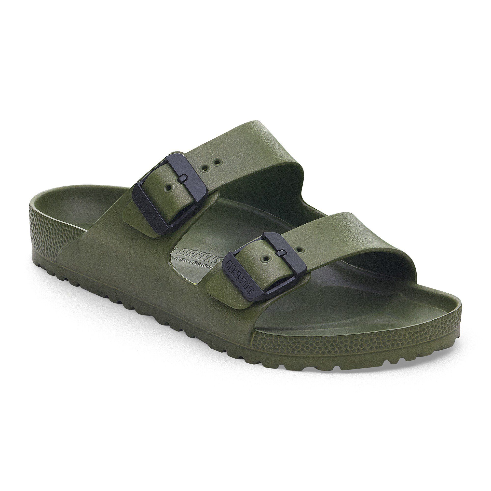 Arizona Stealth Buckle EVA in Color Khaki / Black | BIRKENSTOCK
