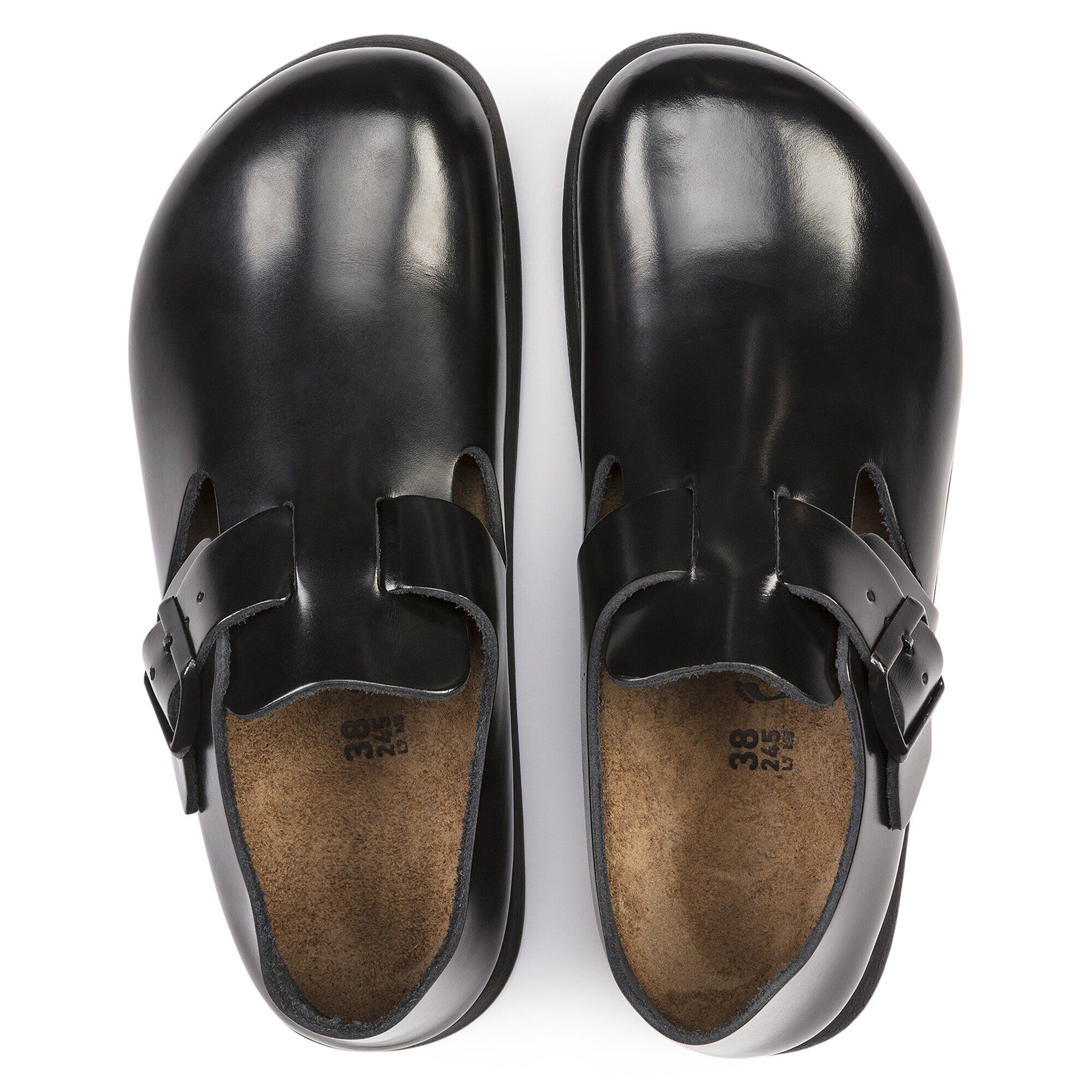 London / ロンドン エンボスレザー パテント - a top view