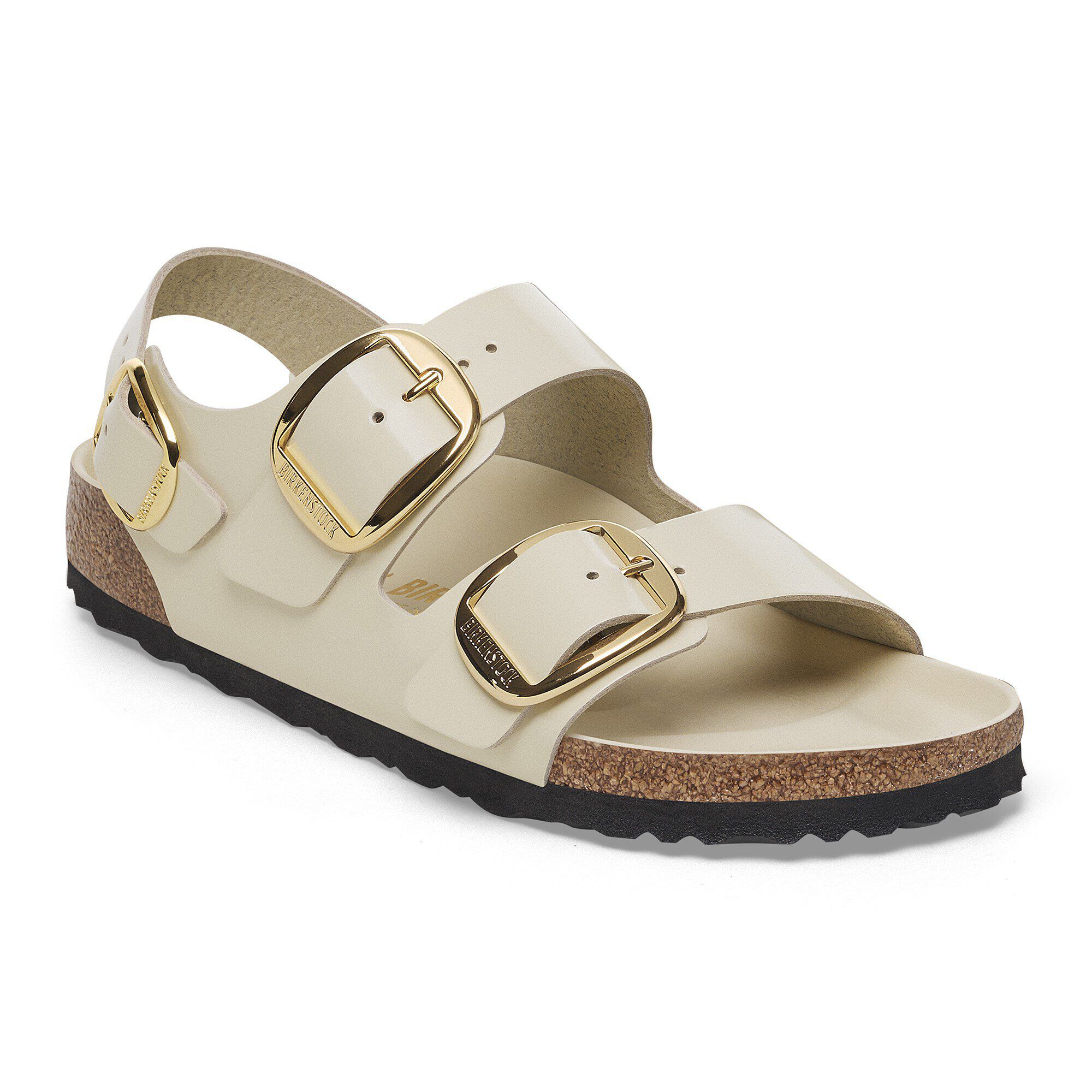 Milano Big Buckle / ミラノ ビッグバックル ナチュラルレザー パテント - main image