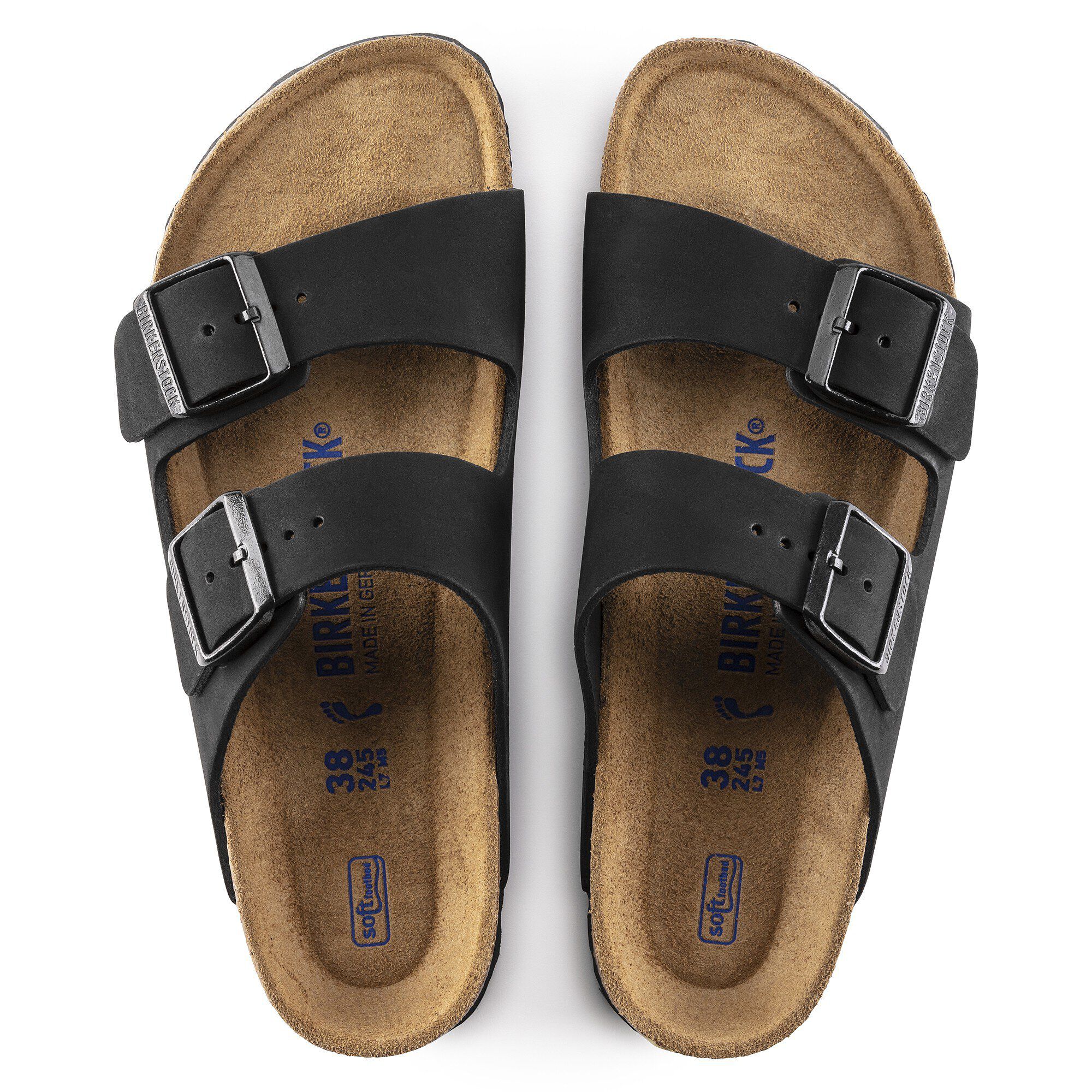 Arizona Soft Footbed / アリゾナ ソフトフットベッド ヌバックレザー - a top view