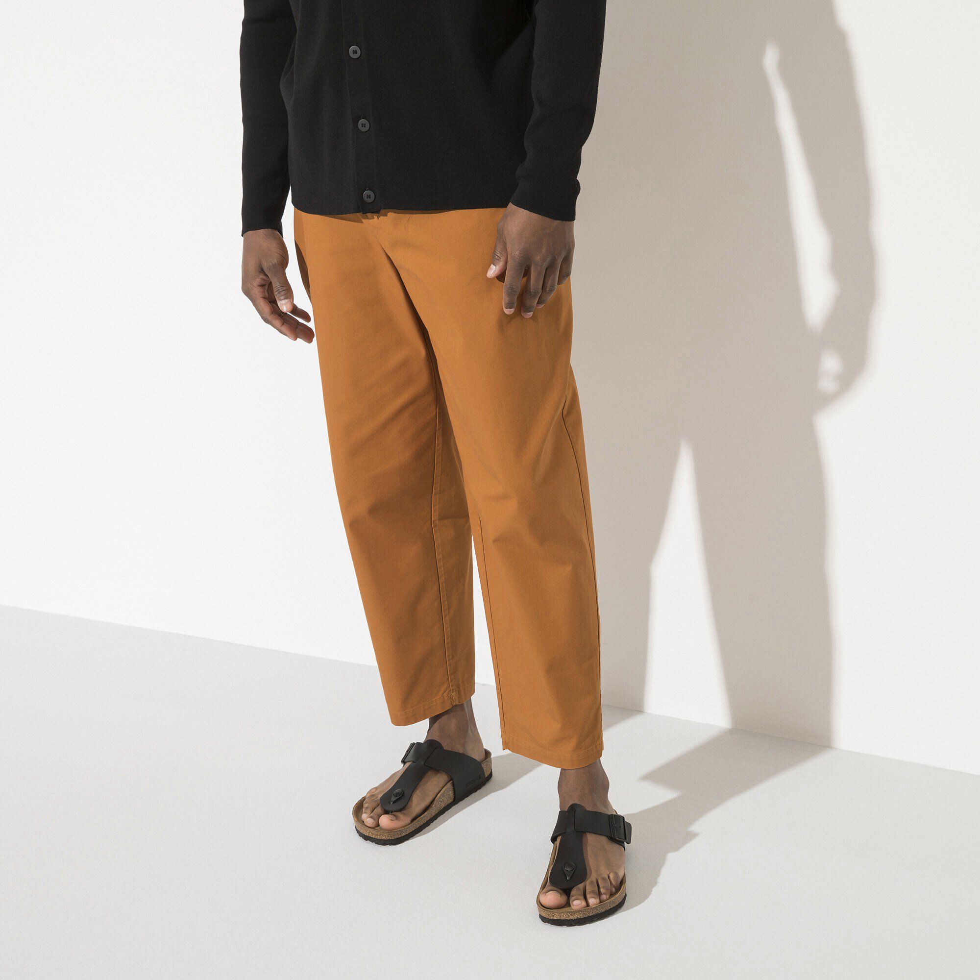   Close-up with a male model