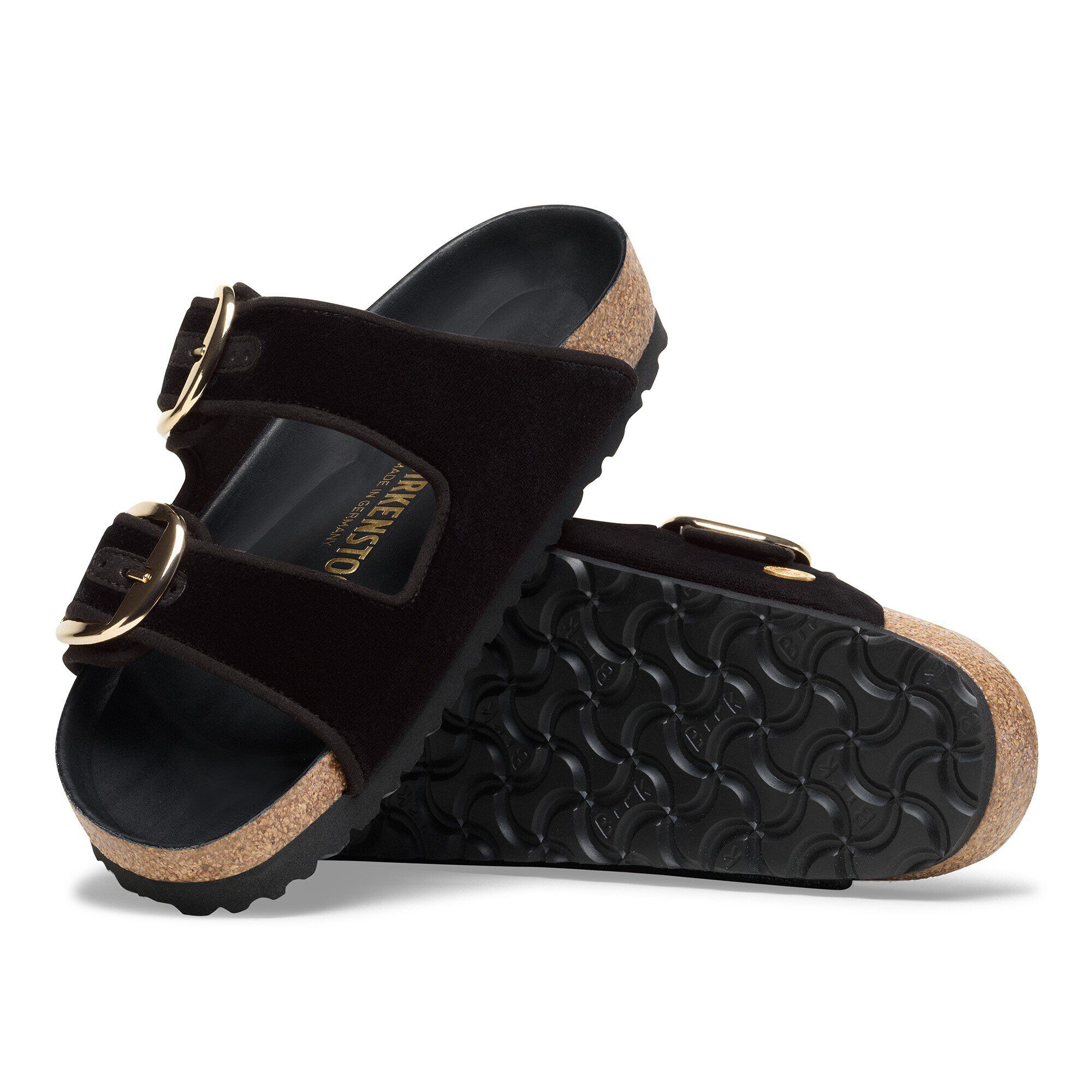 Arizona Big Buckle Piping Rivet Logo Textile with outer sole details