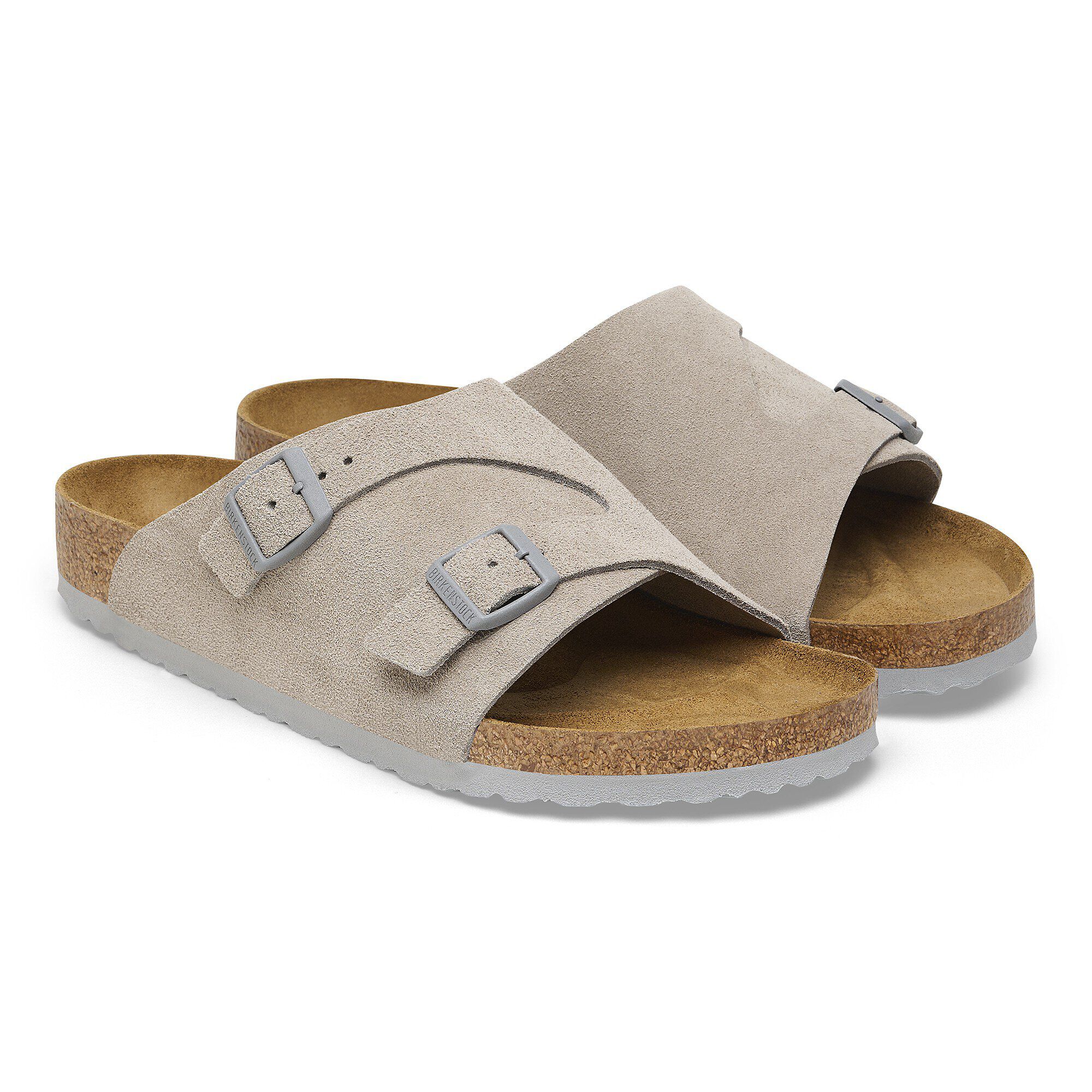 Z&uuml;rich Suede Leather - shown as a pair