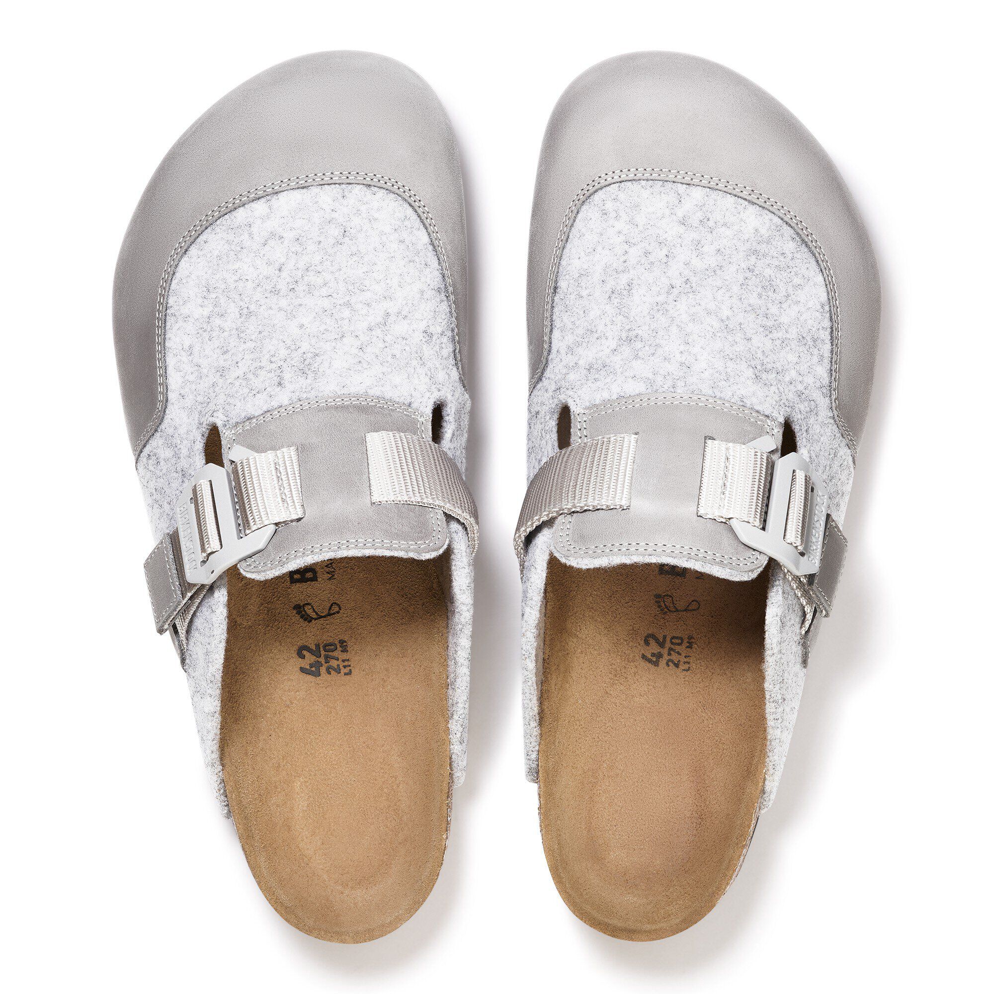 Boston Nova Felt Leather/Textile/Felt - a top view