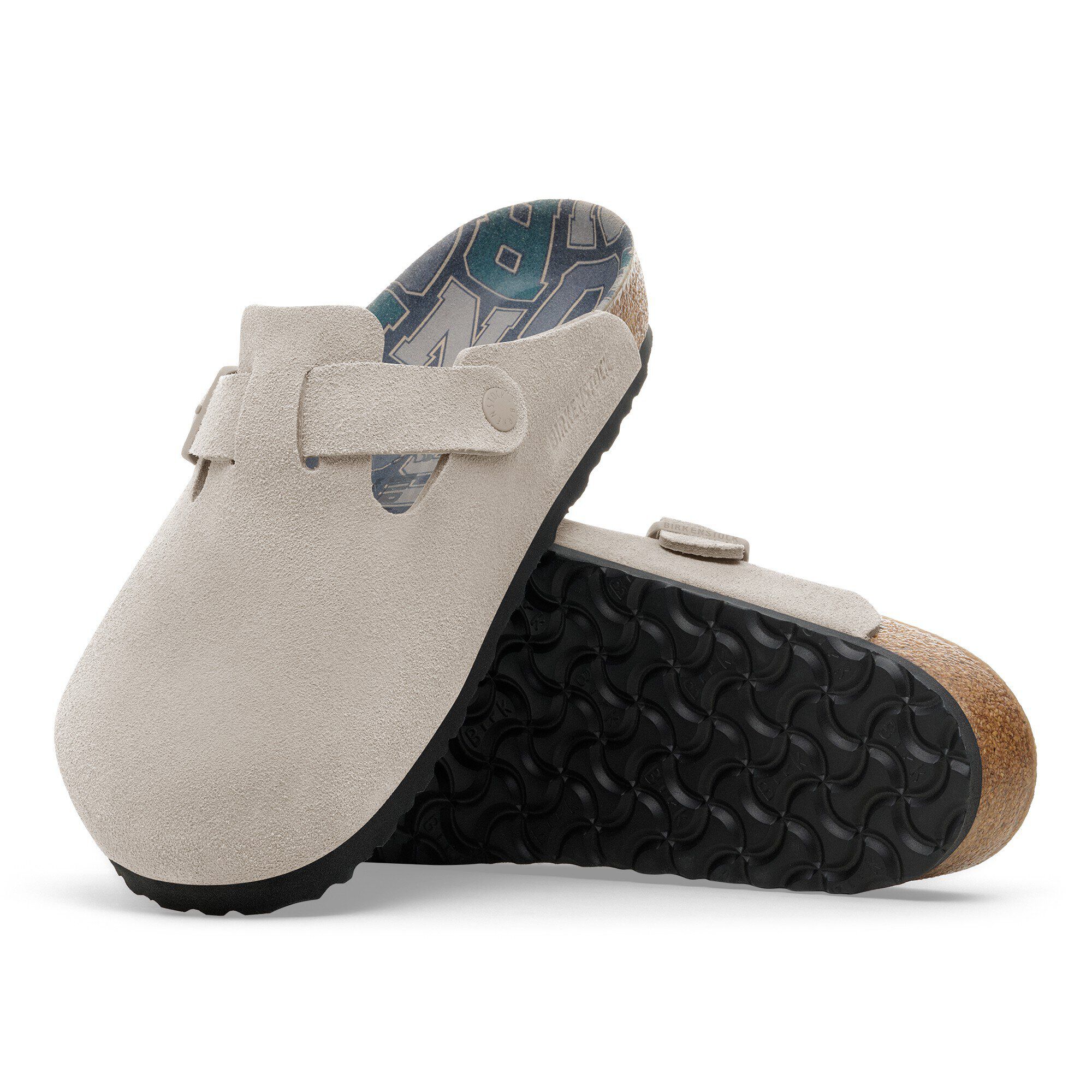 Boston BS Suede Leather with outer sole details