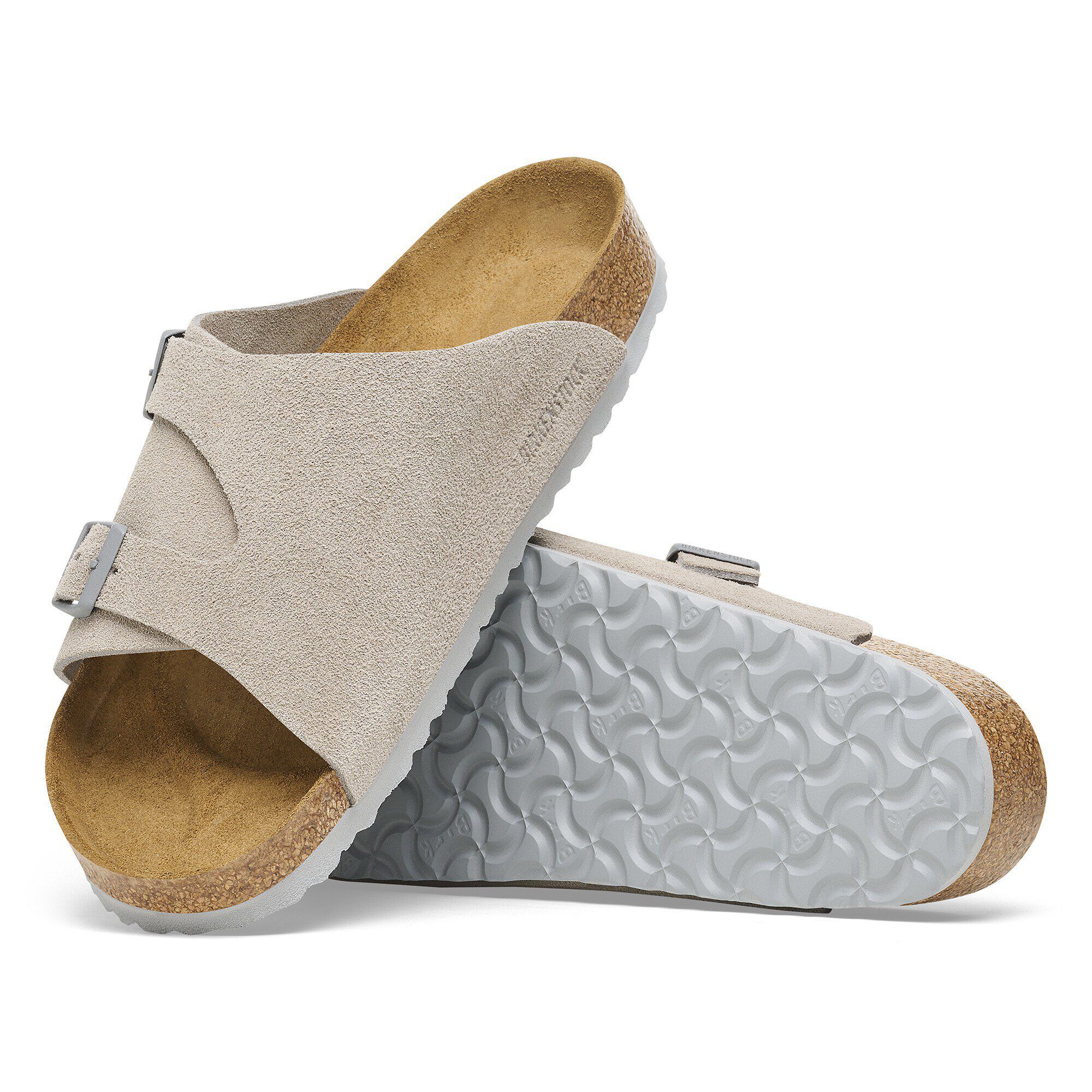 Z&uuml;rich Suede Leather with outer sole details