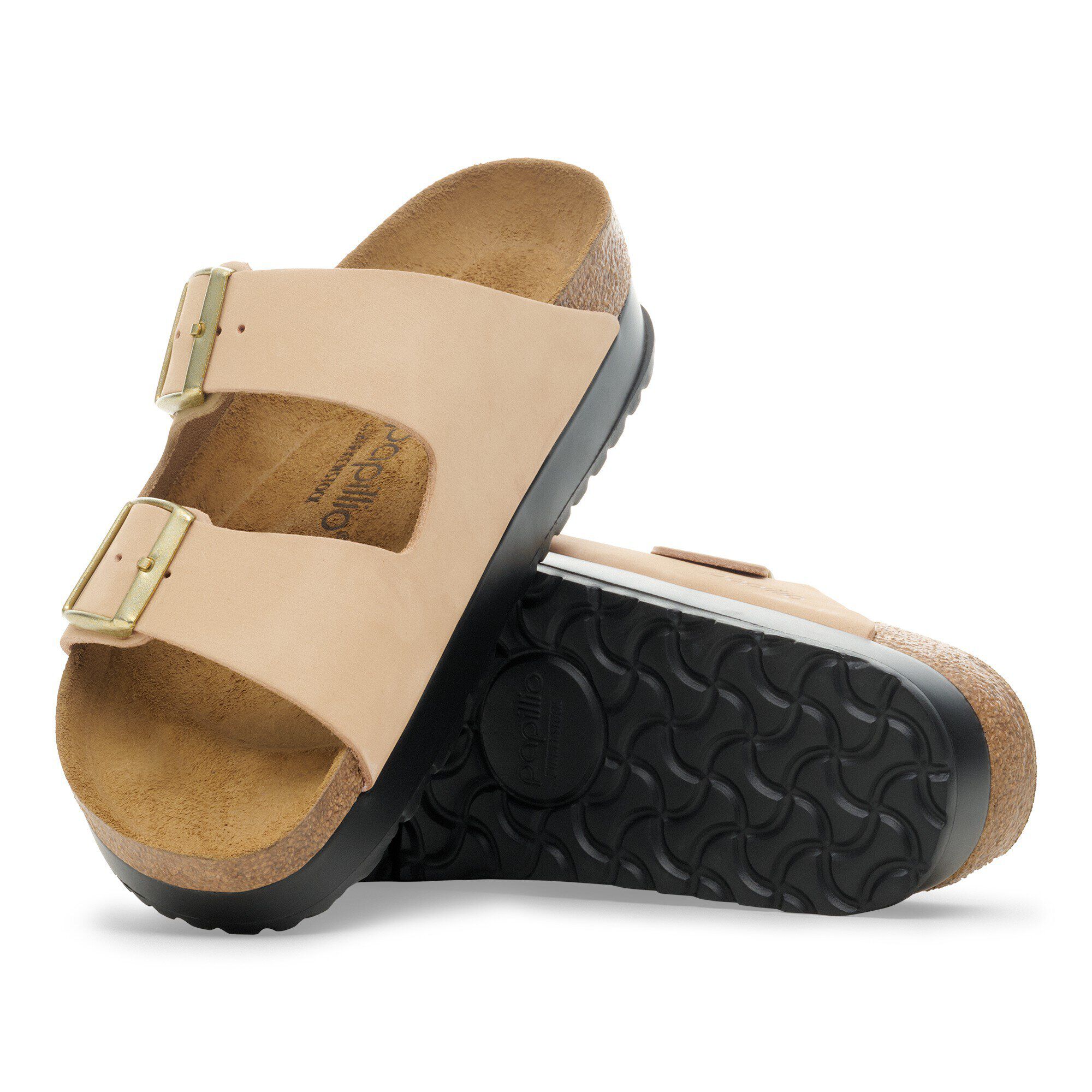Arizona PAP Flex Platform Nubuk Leather with outer sole details