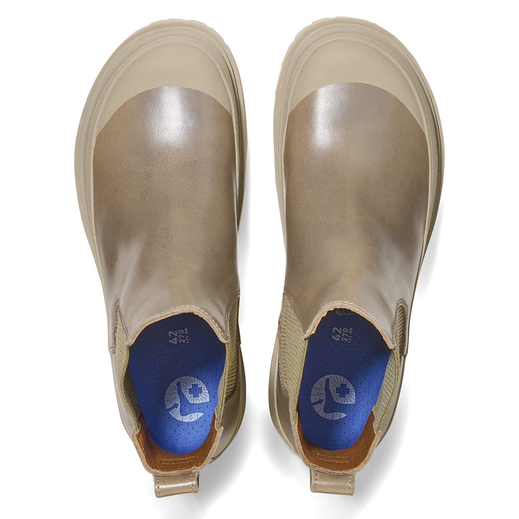 Prescott Slip On Men Waxy Leather - a top view